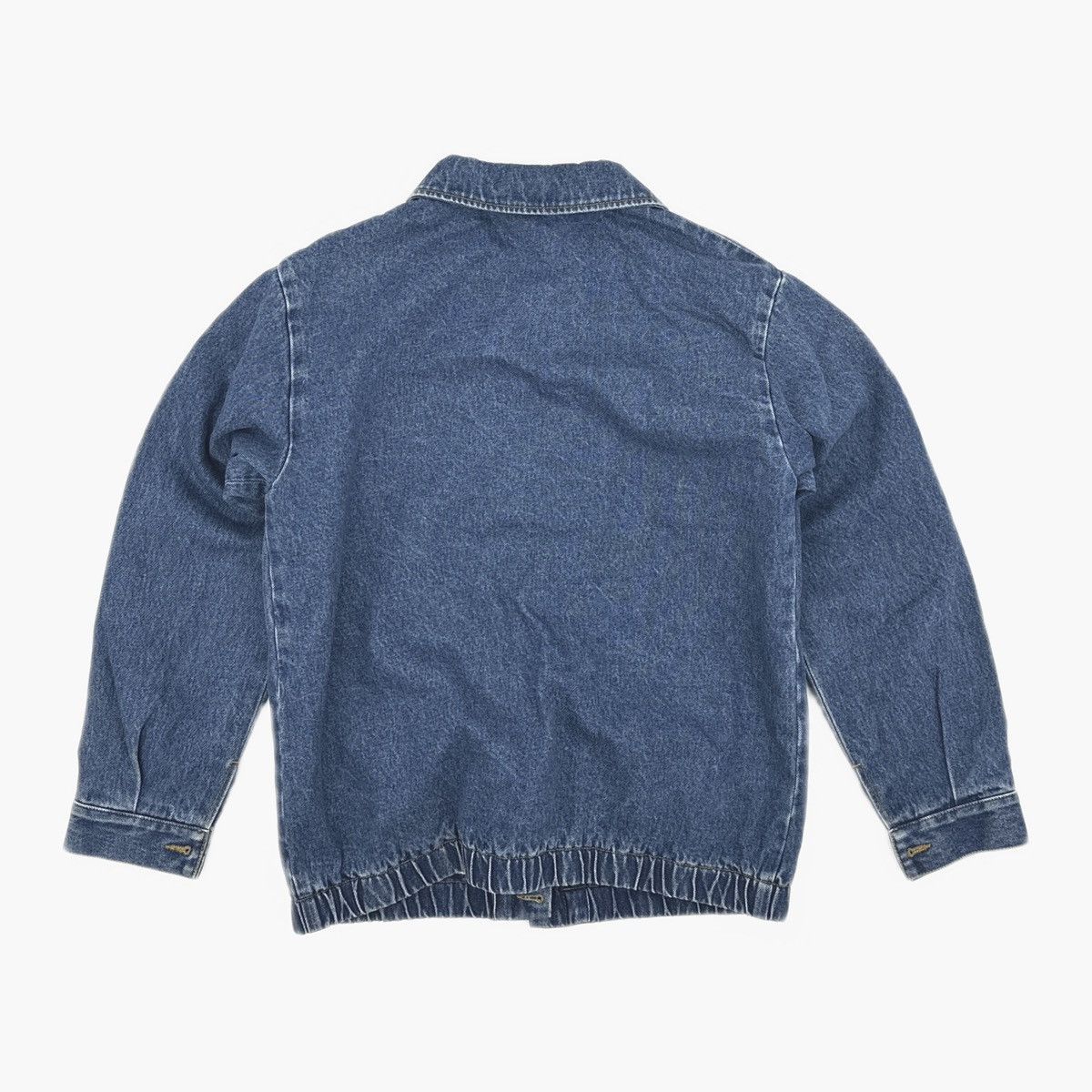 Gucci Gucci Web Stripe & Horsebit Logo Denim Jacket Size US S / EU 44-46 / 1 - 2 Thumbnail