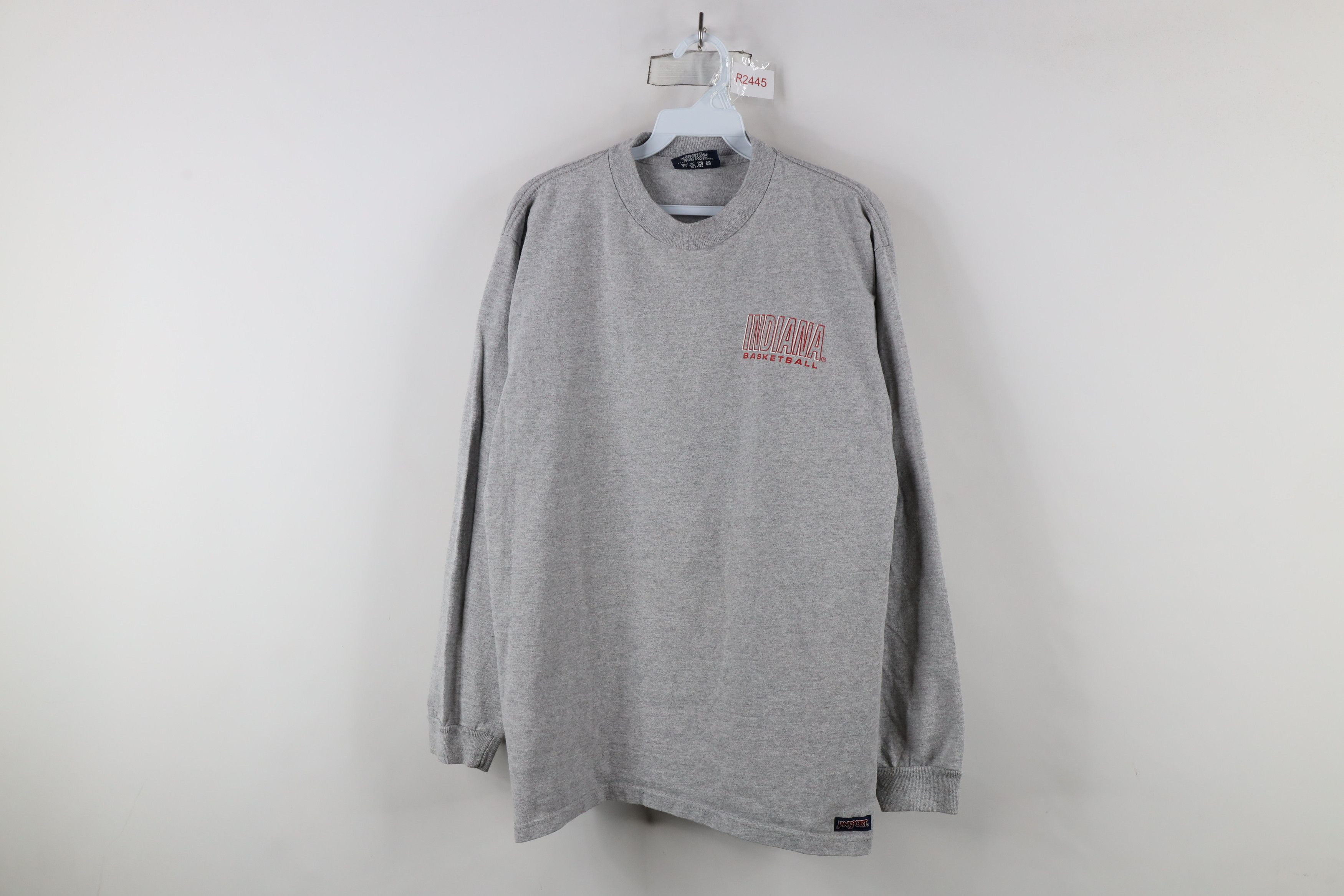 Vintage Vintage 90s University Basketball Long Sleeve T-Shirt USA Size US M / EU 48-50 / 2 - 1 Thumbnail