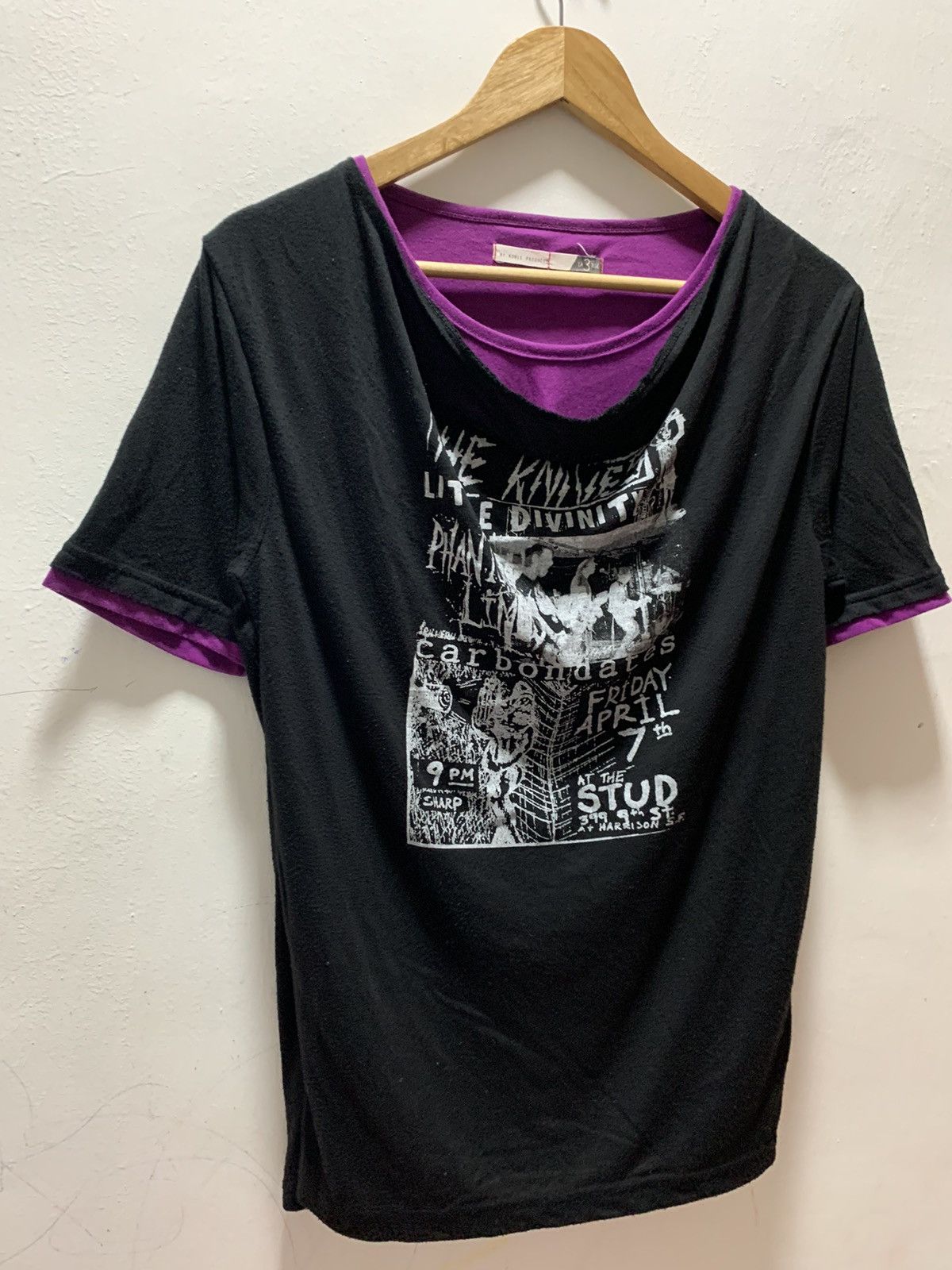 Band Tees Underground Band Promo TeeLarge Size Size US L / EU 52-54 / 3 - 4 Thumbnail