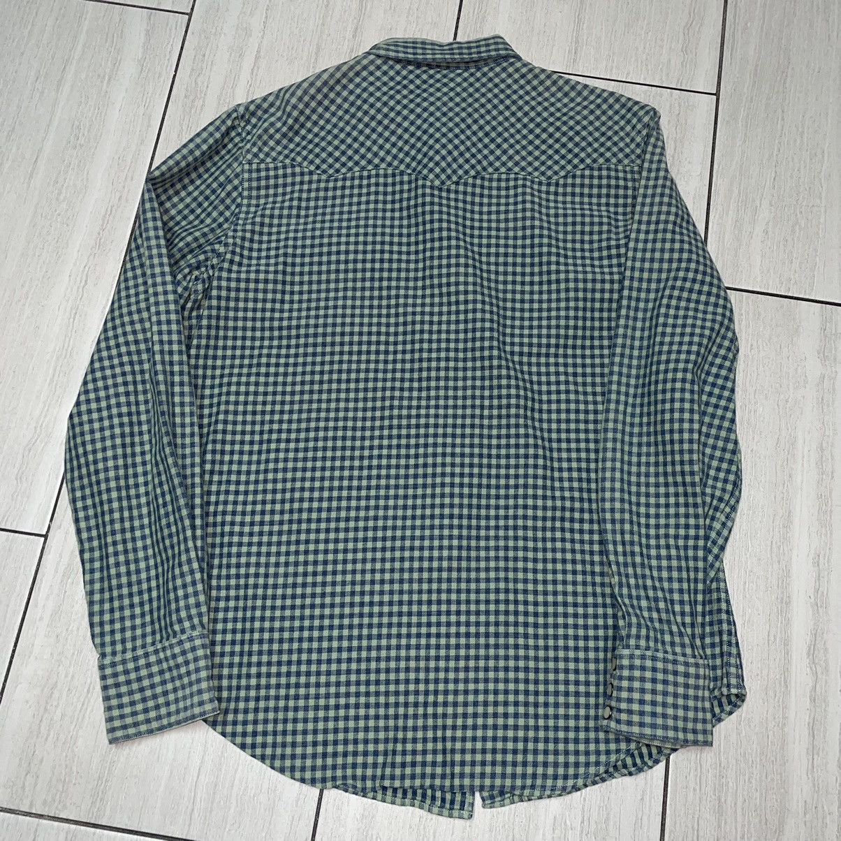 RRL Ralph Lauren RRL Polo Ralph Lauren Snap Button Up Shirt Size US L / EU 52-54 / 3 - 5 Thumbnail