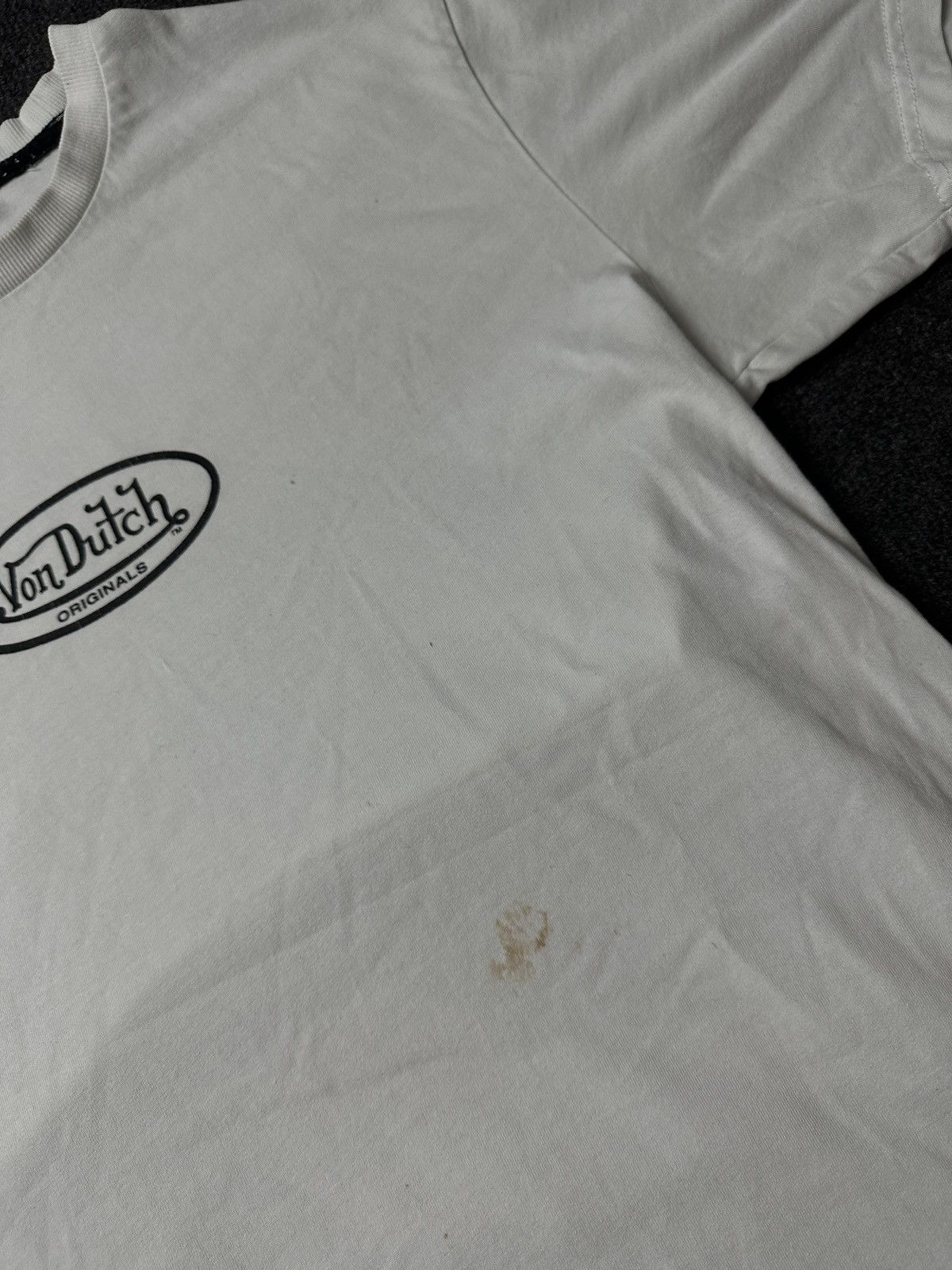 Von Dutch 🚨Y2K VON DUTCH BIG LOGO SUNFADED Y2K distressed style tee Size US S / EU 44-46 / 1 - 7 Thumbnail