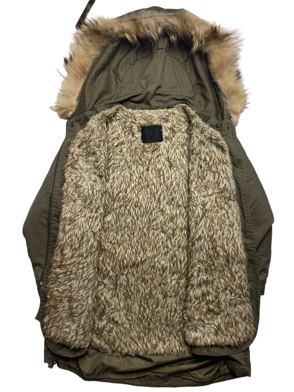 Japanese Brand × PPFM 2000s Jeanasis - Fur Raccoon Hoodie Jacket Size US M / EU 48-50 / 2 - 5 Thumbnail