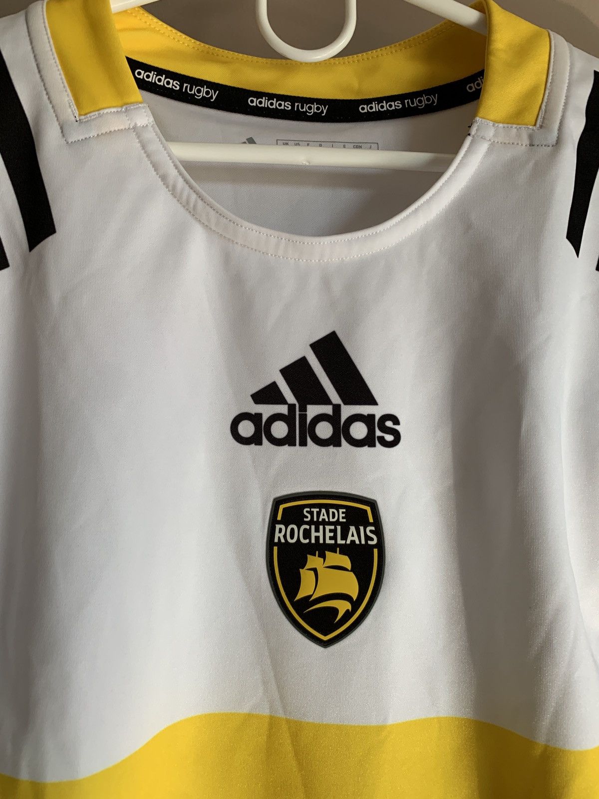 Adidas Stade Rochelais 2021 Home Rugby Union Shirt Adidas Jersey M Size US M / EU 48-50 / 2 - 5 Thumbnail