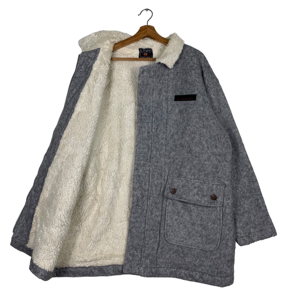 Chaps Ralph Lauren CHAPS RALPH LAUREN Sherpa Fleece Jacket #0041-C3 Size US L / EU 52-54 / 3 - 10 Thumbnail