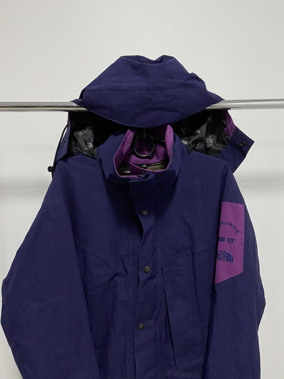 The North Face × Vintage The North Face goretex Vintage Jacket Small Logo hood zip Size US S / EU 44-46 / 1 - 2 Thumbnail