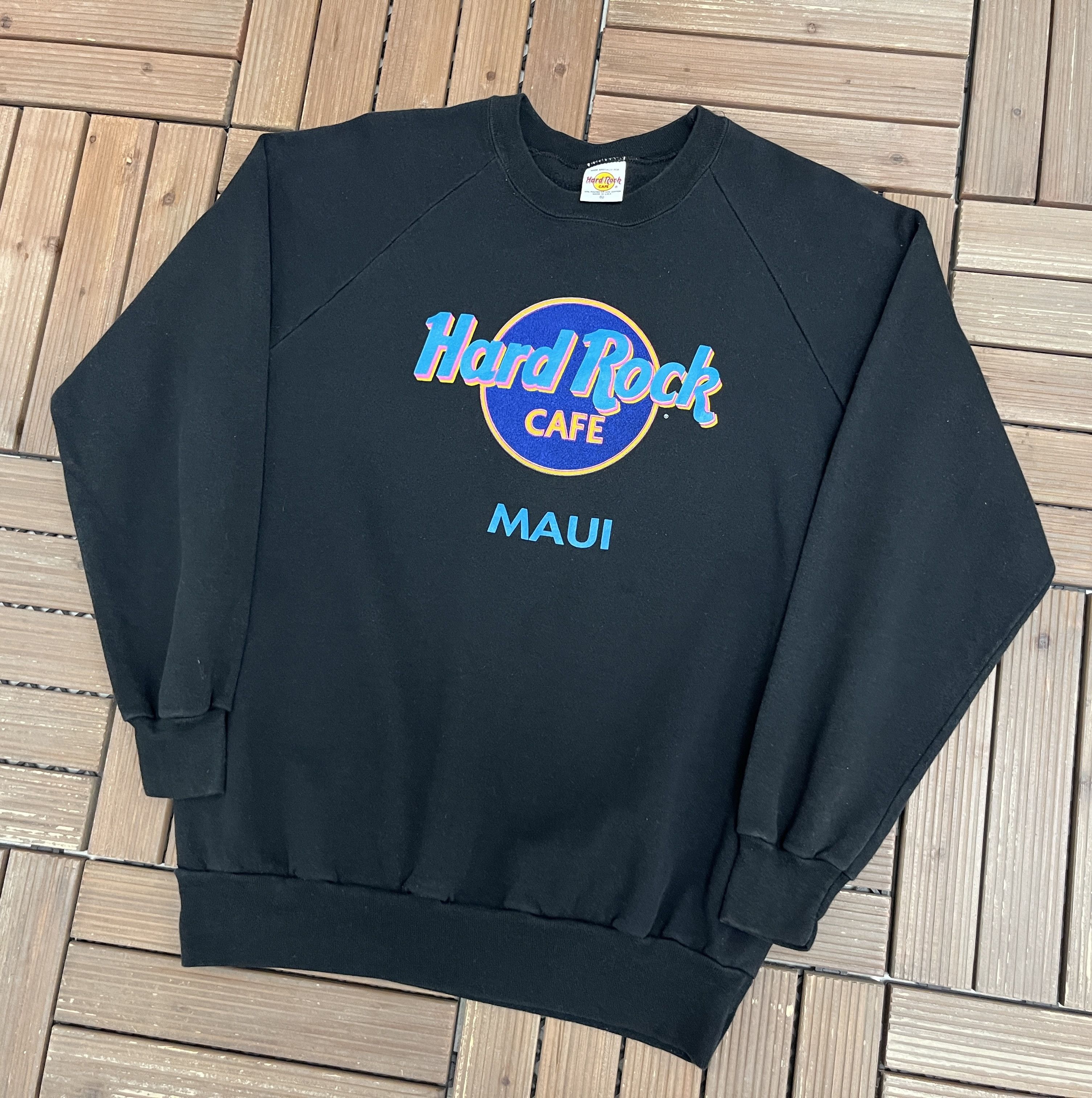 Vintage Hard Rock Cafe Maui Vintage Crewneck Sweater Size US XL / EU 56 / 4 - 3 Thumbnail