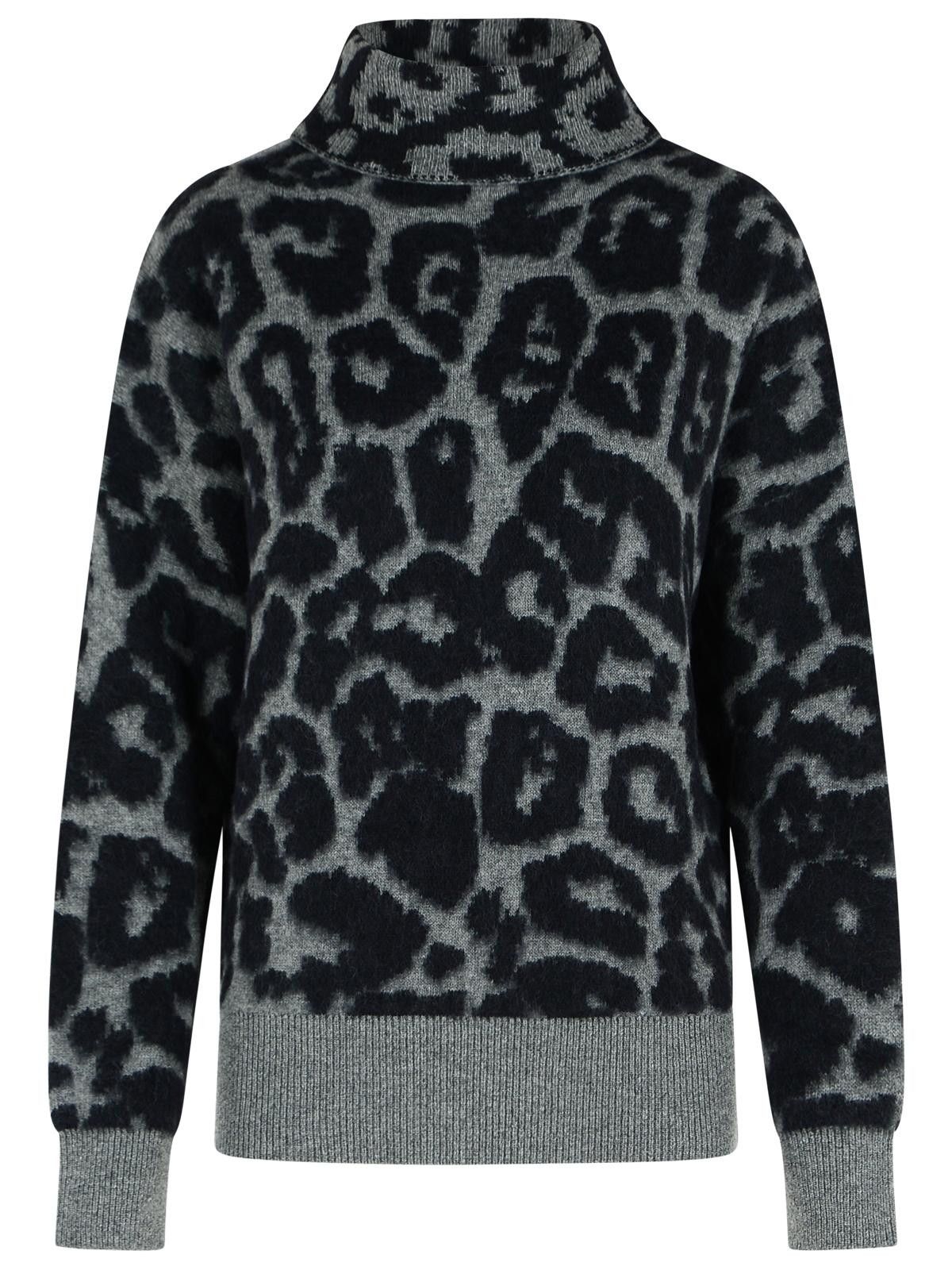 Stella McCartney STELLA McCARTNEY Grey Alpaca Blend Turtleneck Sweater Size M / US 6-8 / IT 42-44 - 1 Thumbnail