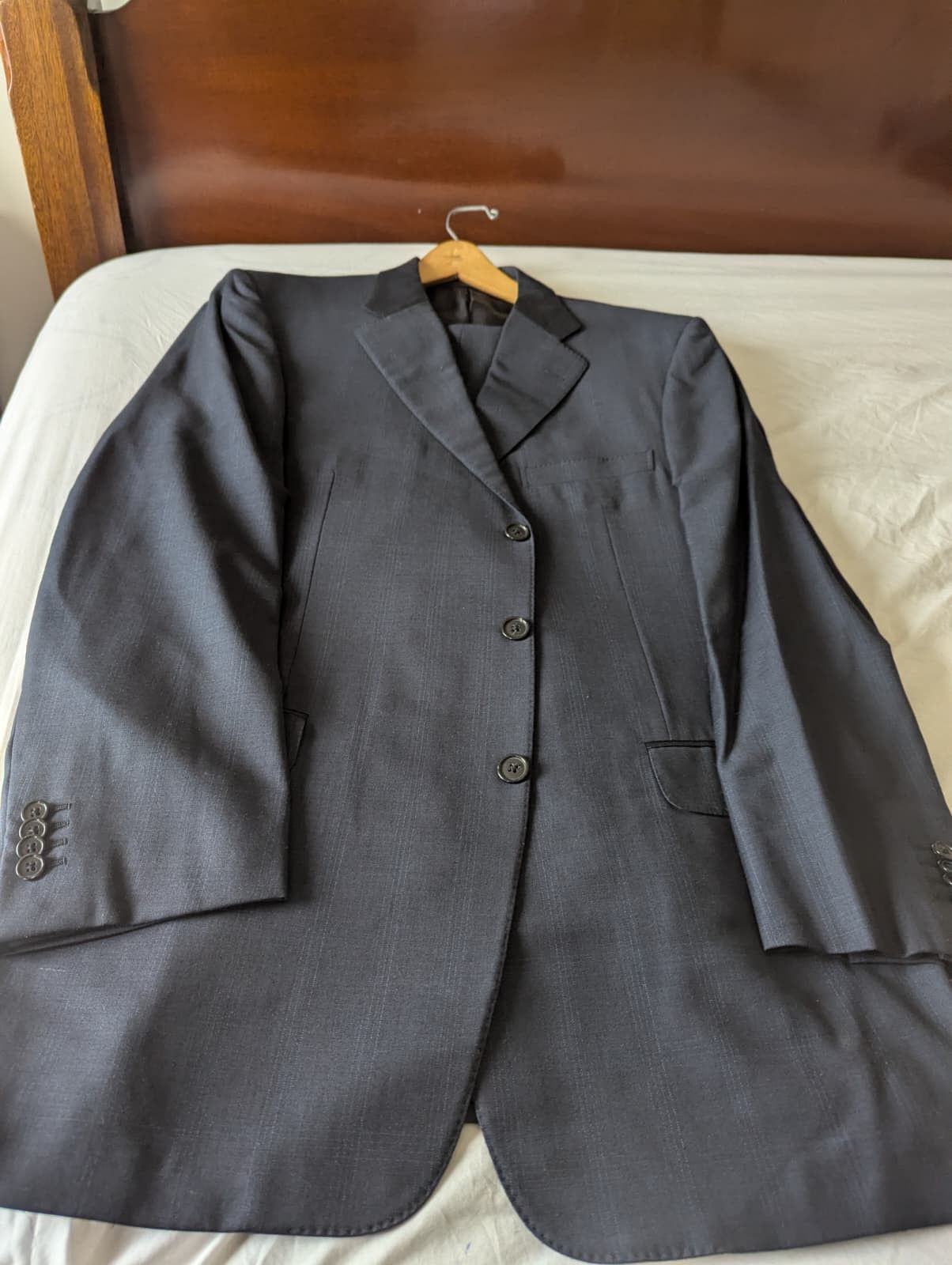 Other Vintage Ermenegildo Zegna Suit Size 44L - 5 Thumbnail