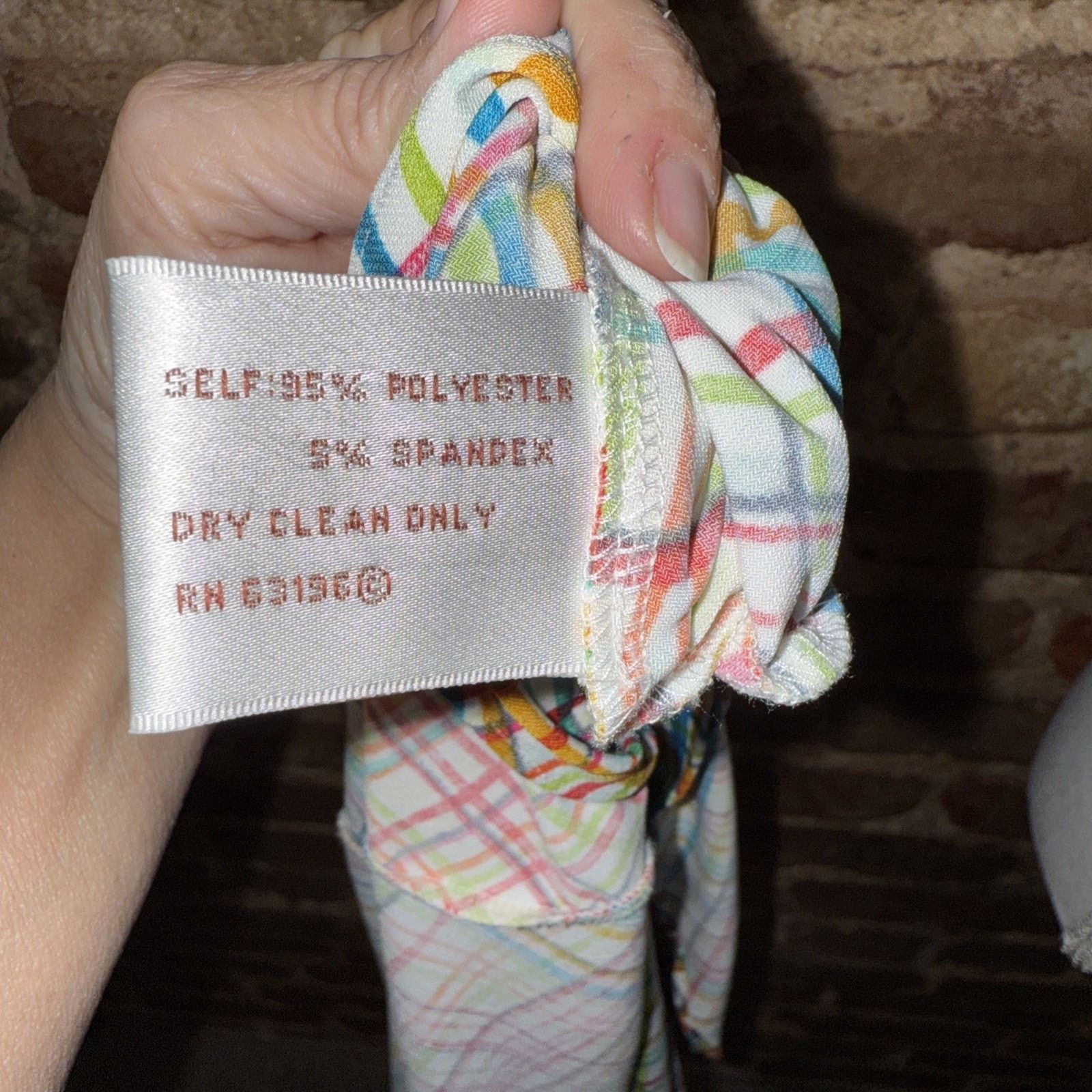 Other Vintage Suzi Chin Maggie Boutique Midi Sz 8 Rainbow Plaid Size M / US 6-8 / IT 42-44 - 7 Thumbnail