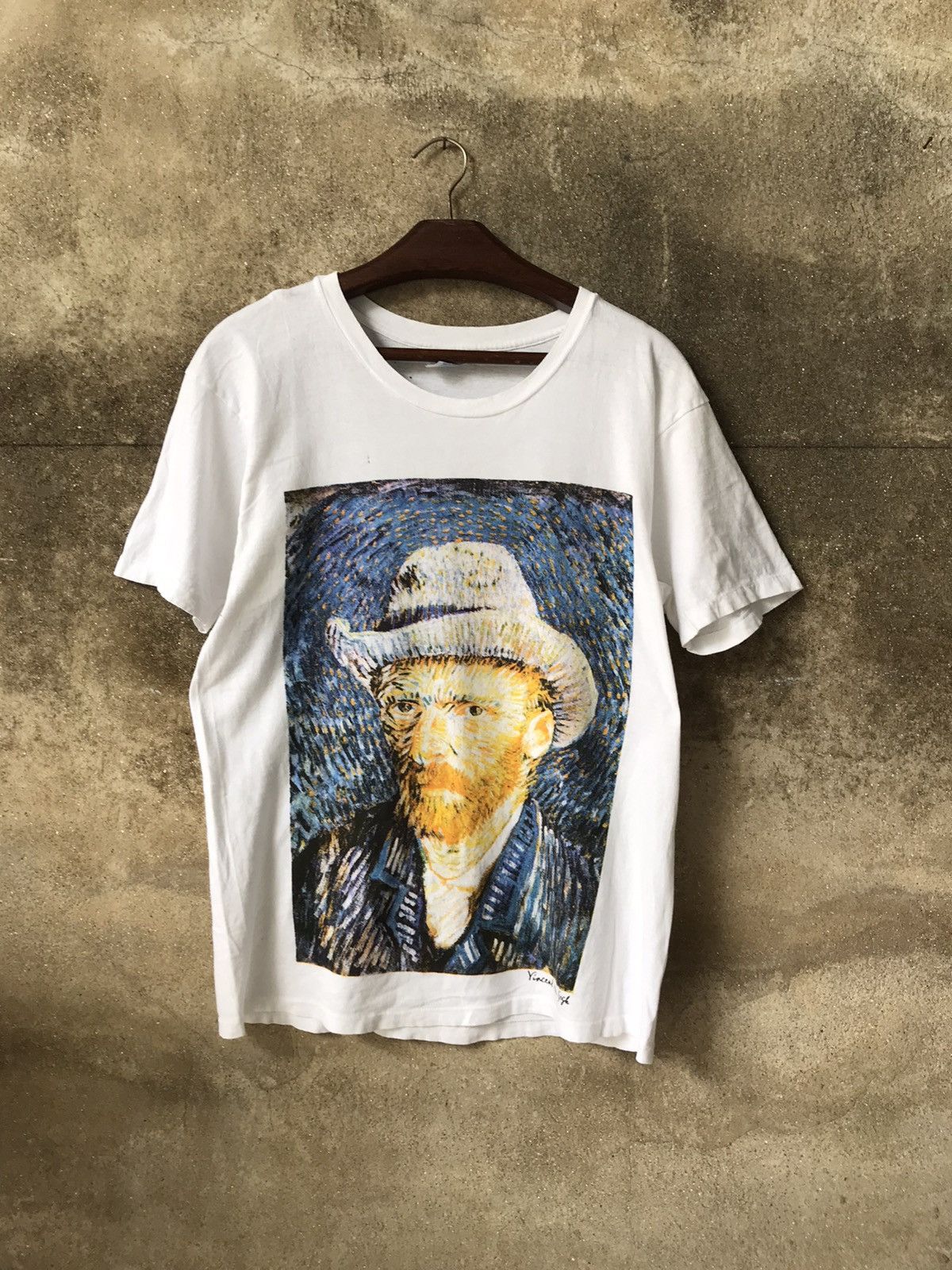 Vintage Vintage 90s Vincent Van Gogh Shirt Size US L / EU 52-54 / 3 - 1 Thumbnail