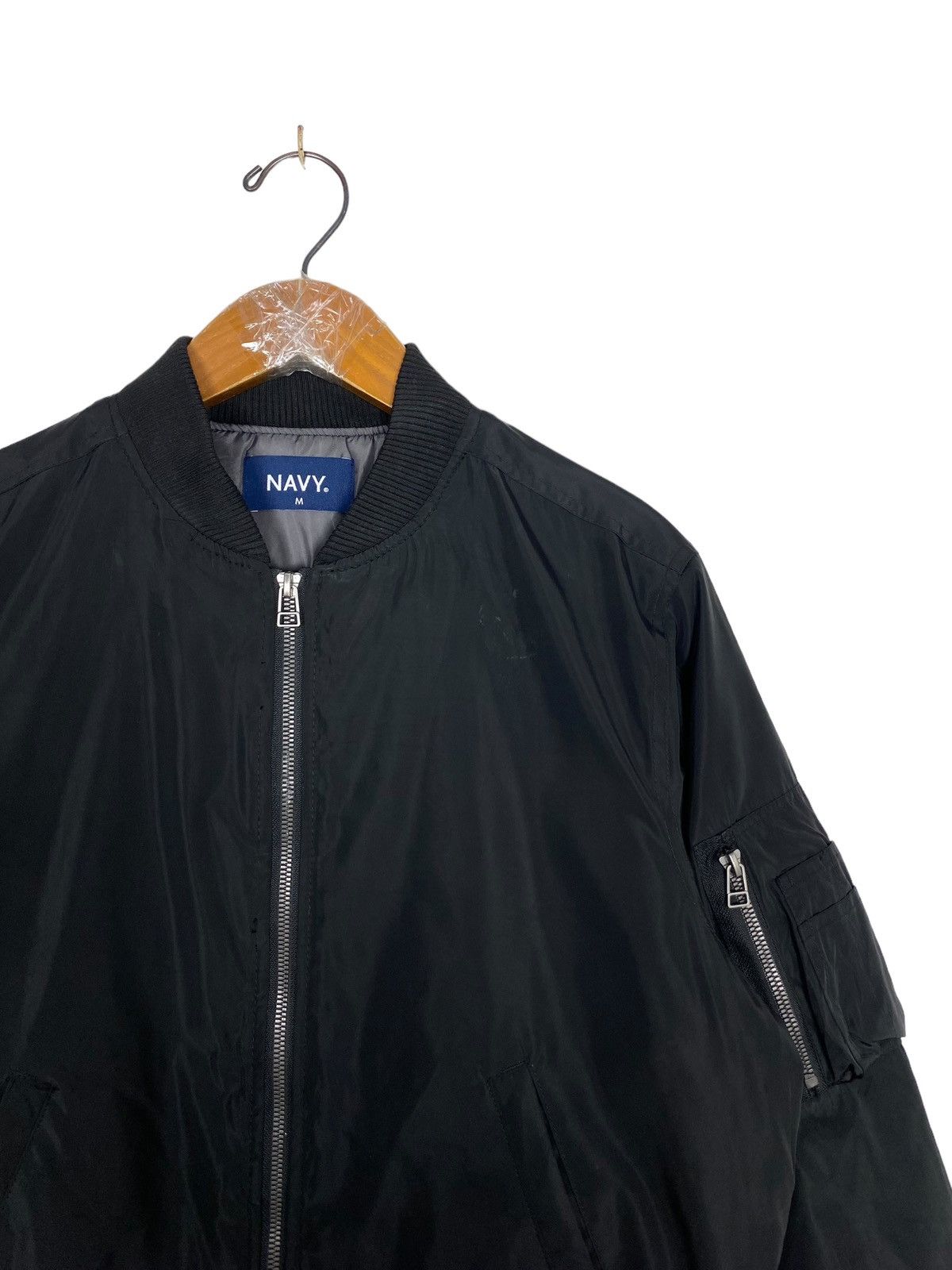 Old Navy Rare‼️ Navy Bomber Jacket Size US S / EU 44-46 / 1 - 4 Thumbnail