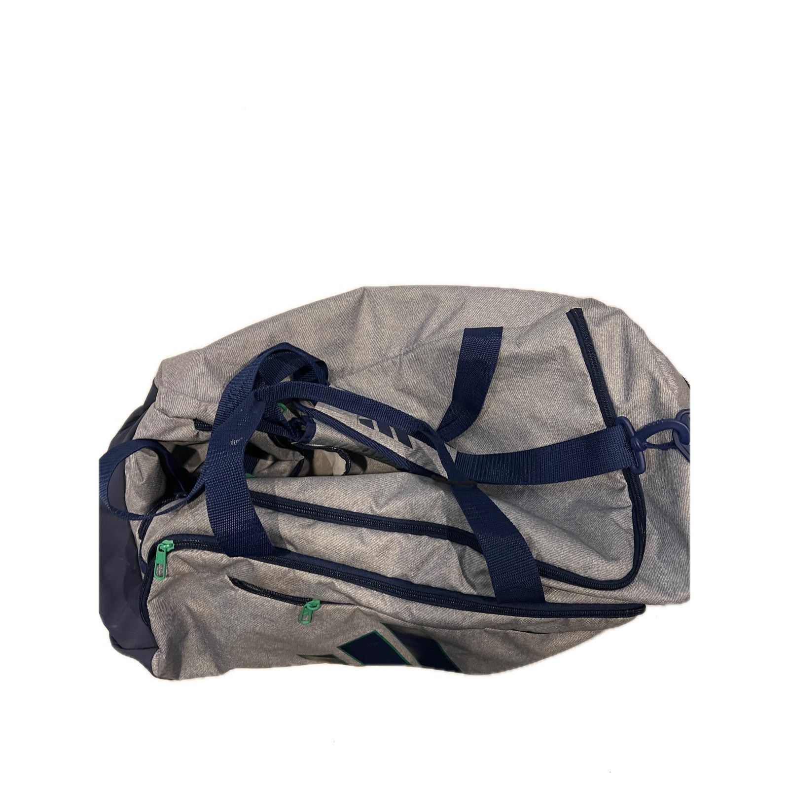 Adidas Adidas Defender Medium 20"x12"x10" Blue Gray Duffel Bag Size ONE SIZE - 2 Thumbnail