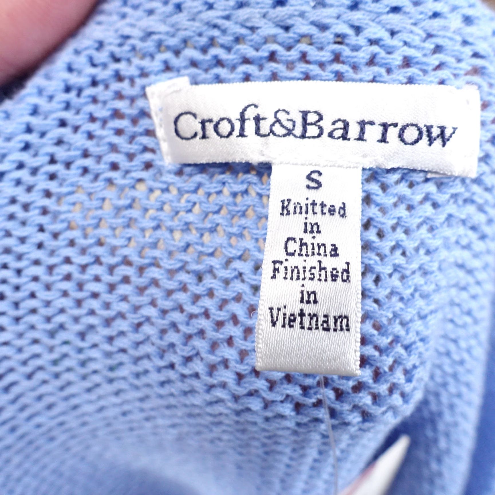 Croft & Barrow CROFT & BARROW Sweater Womens Small Blue Long Sleeve Pullover Sweater Size S / US 4 / IT 40 - 6 Thumbnail