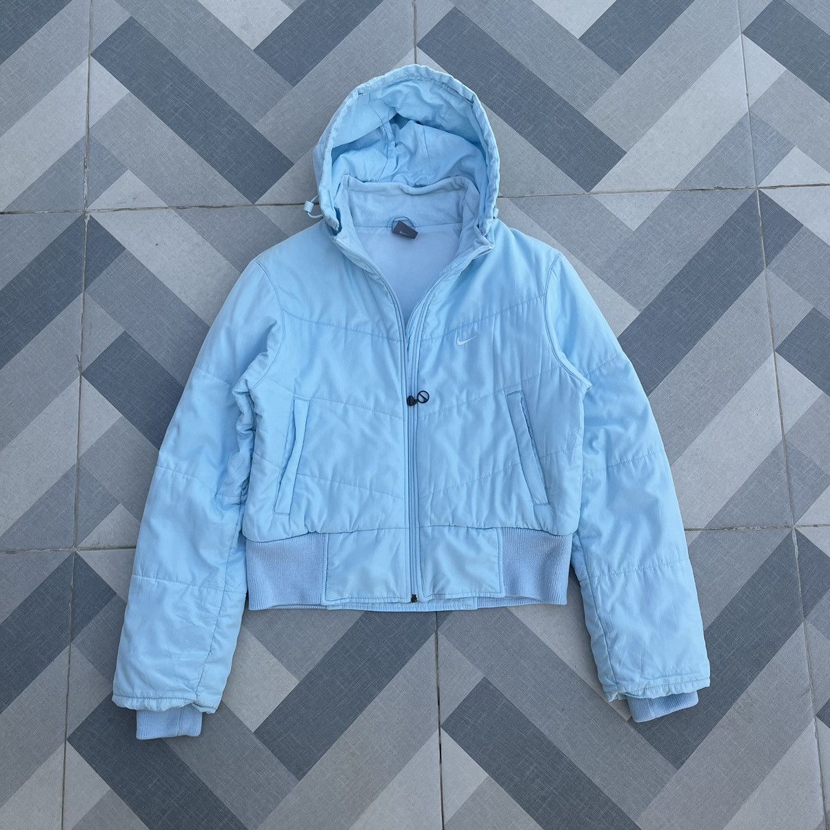 Nike × Vintage Vintage Nike Puffer Crop Puffer Jacket Size M / US 6-8 / IT 42-44 - 3 Thumbnail