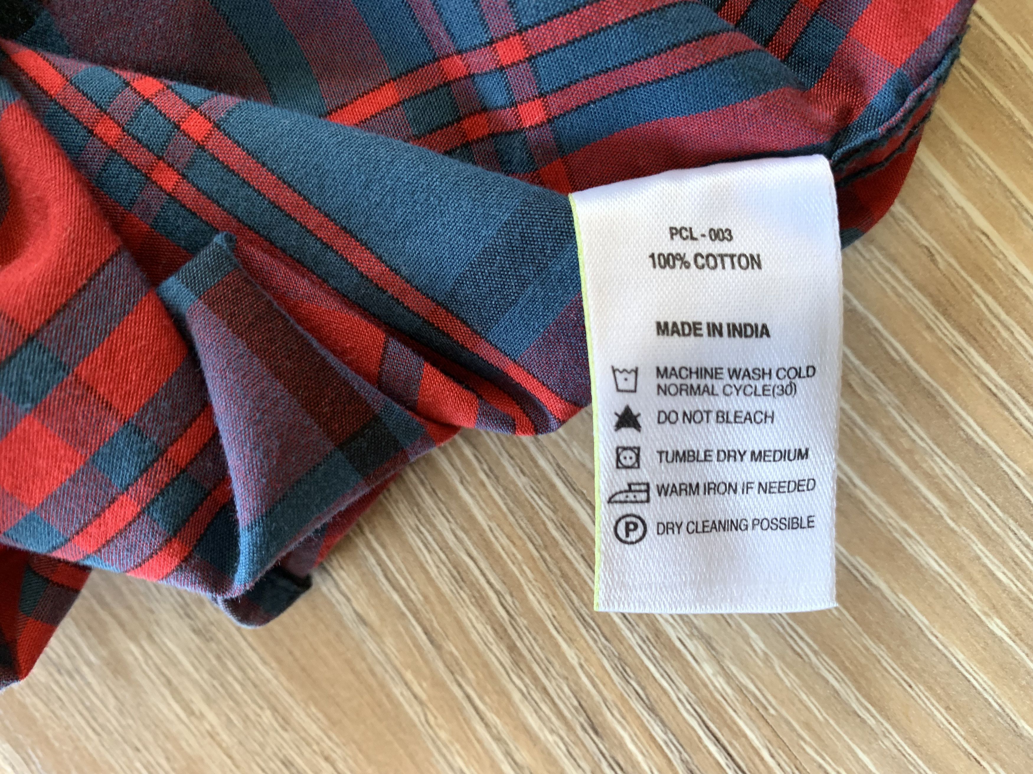 Levi's Levi's Slim Fit Short Sleeve Plaid Shirt Size US XL / EU 56 / 4 - 7 Thumbnail