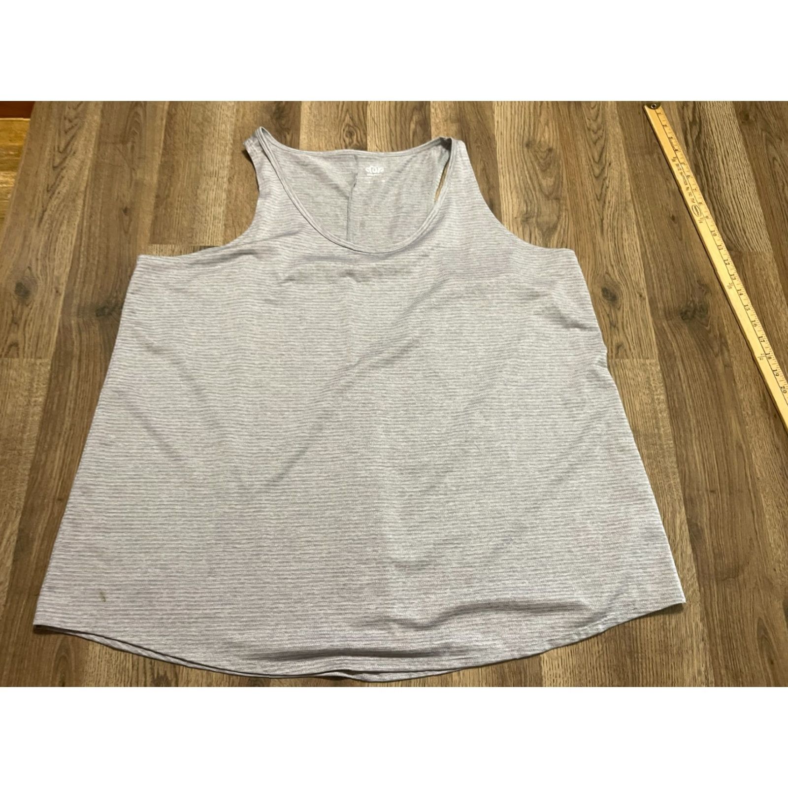 Vintage **Women's Plus 3X Gray Maurices in Motion Tank Top Sleeveless** User: **Maurices in Motion Women's Plus Size 3X Gray Tank Top Sleeveless** Size XXL / US 16-18 / IT 52-54 - 2 Thumbnail