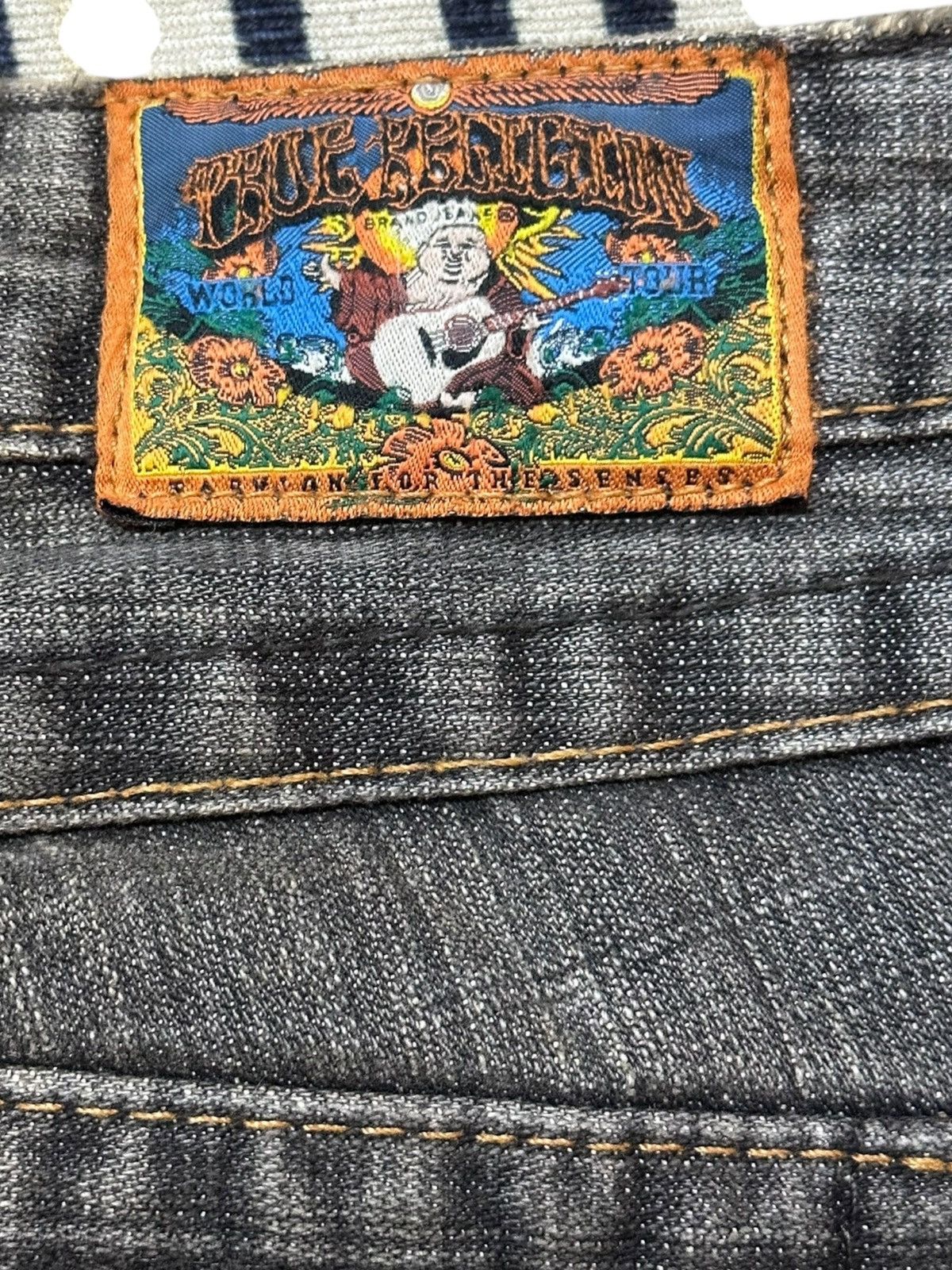 True Religion Vintage True Religion Flare Bootcut Grunge Distressed Denim Size US 31 - 7 Thumbnail