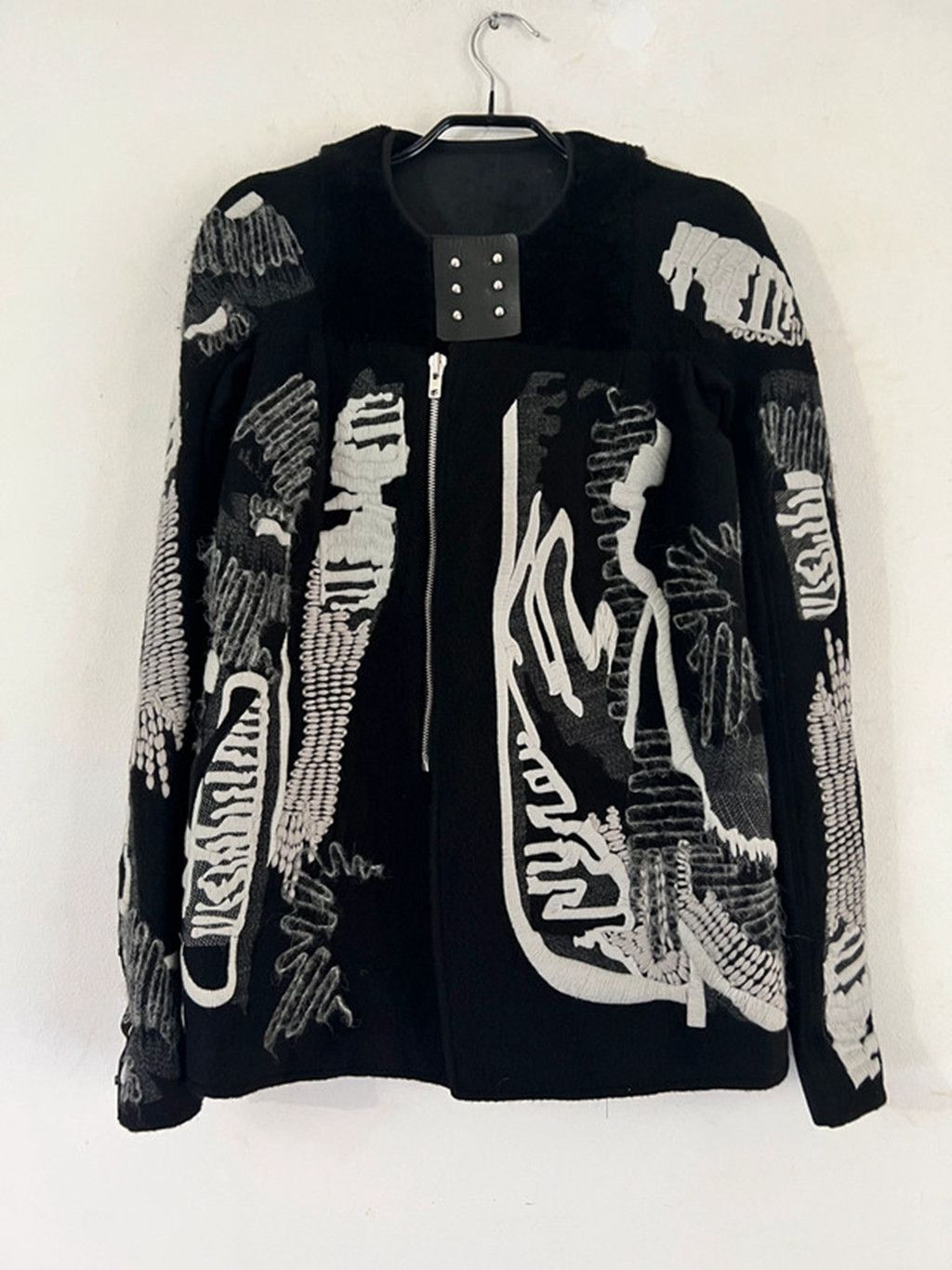 Rick Owens Rick Owens cashmere embroidered coat Size US S / EU 44-46 / 1 - 1 Thumbnail