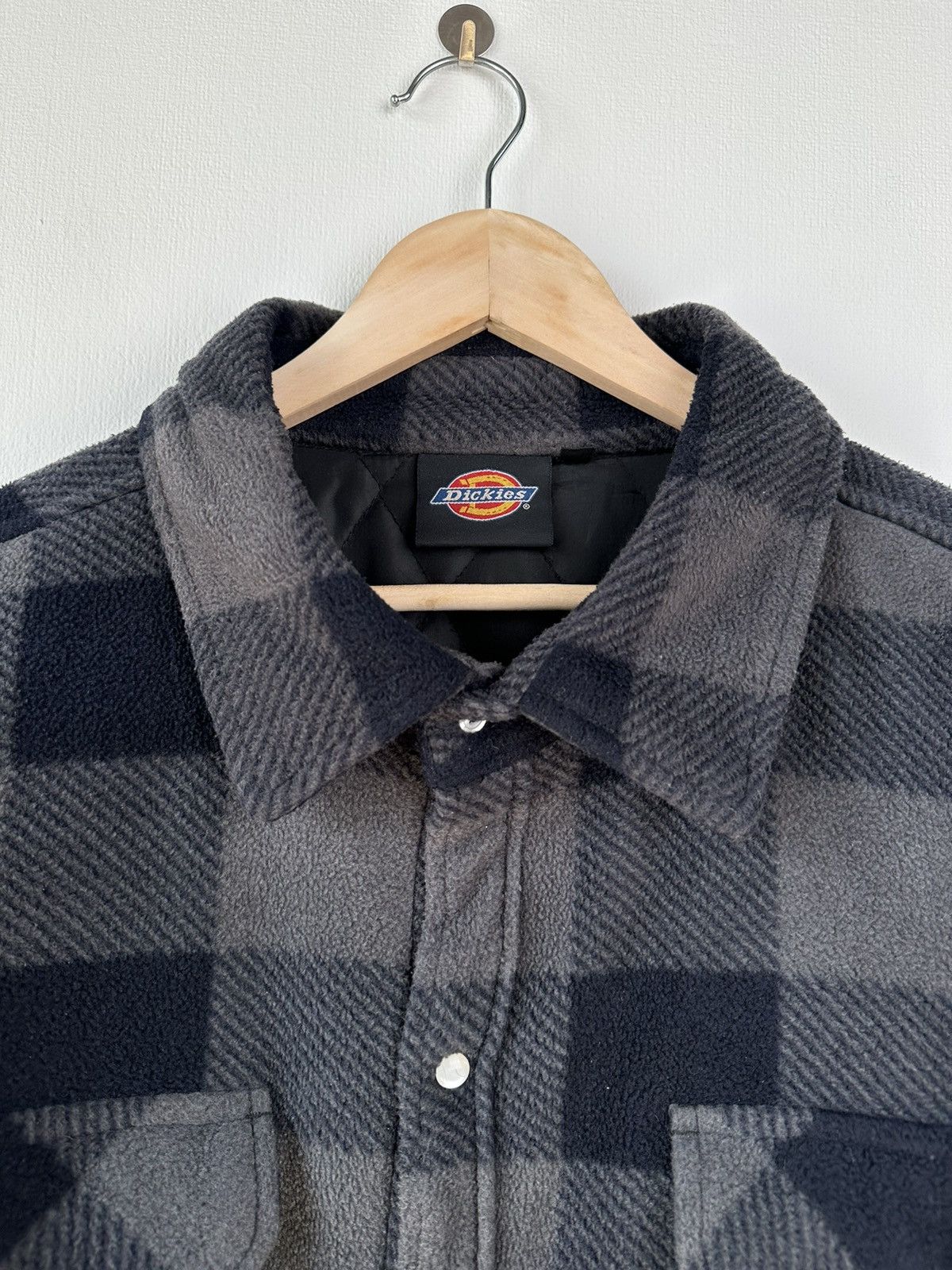 Dickies Vintage DICKIES Fleece Check Plaid Warm Jacket Size US XXL / EU 58 / 5 - 6 Thumbnail