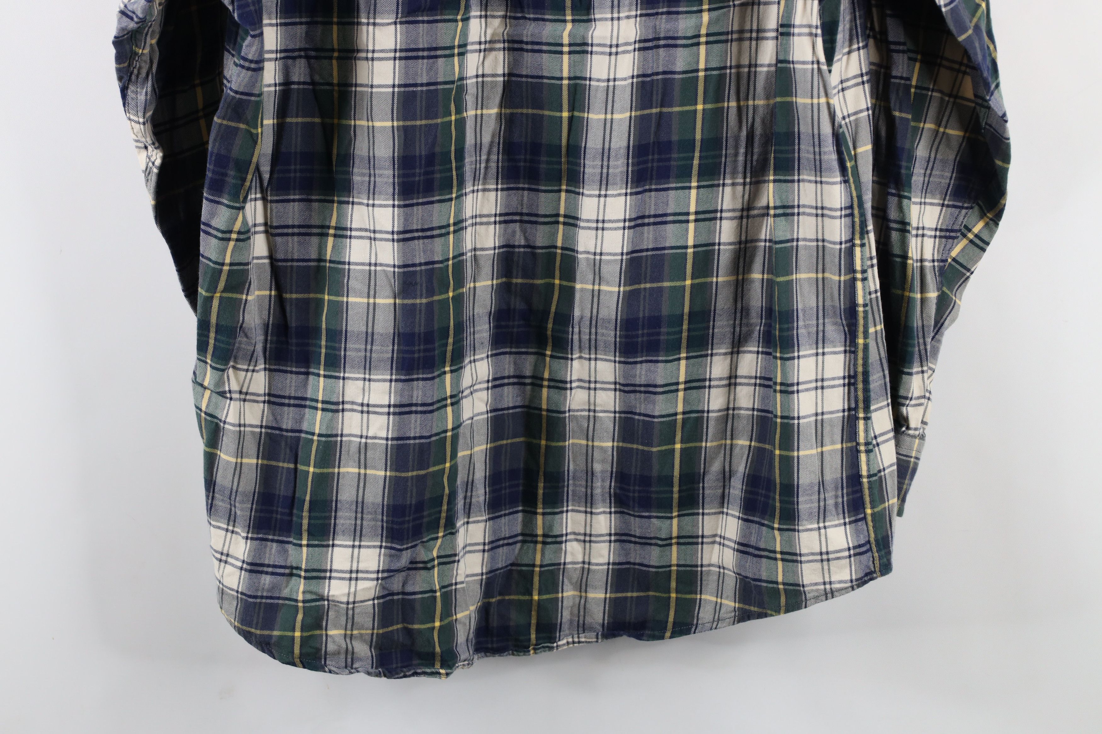 Tommy Hilfiger × Vintage Vintage 90s Tommy Hilfiger Collared Button Shirt Plaid Size US S / EU 44-46 / 1 - 12 Thumbnail