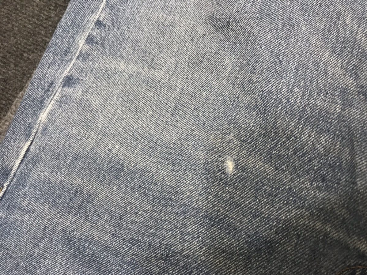 Levi's Vintage Levis 501 Light Wash Distressed Jeans Size US 35 - 19 Thumbnail