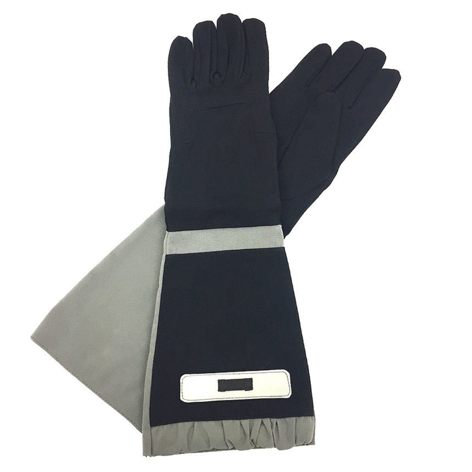 【関税&送料込】Prada Black Stretch Wool Blend Gloves Prada Black Stretch Wool Blend Gloves | Grailed
