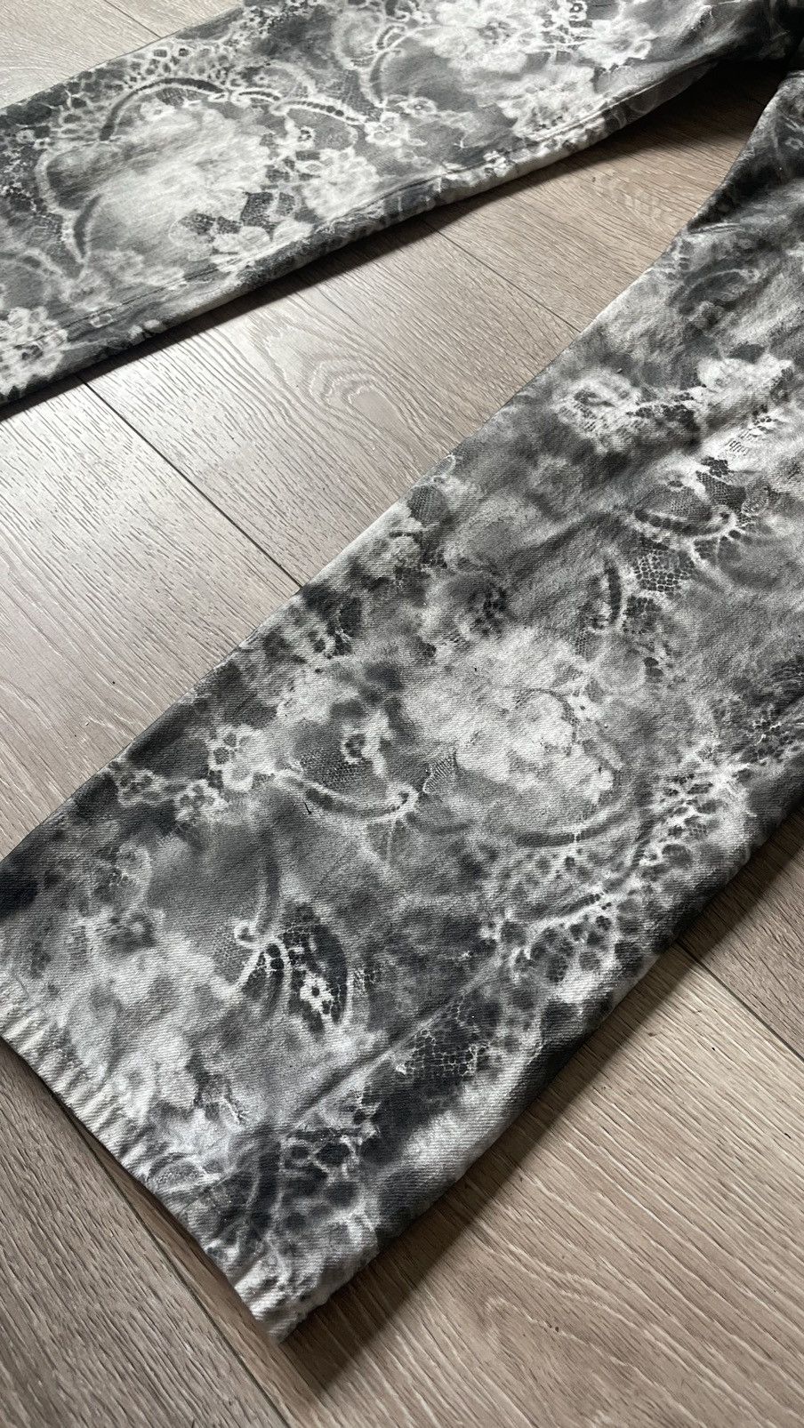 Handmade Honeymoon Hand Painted Denim Size US 32 / EU 48 - 9 Thumbnail