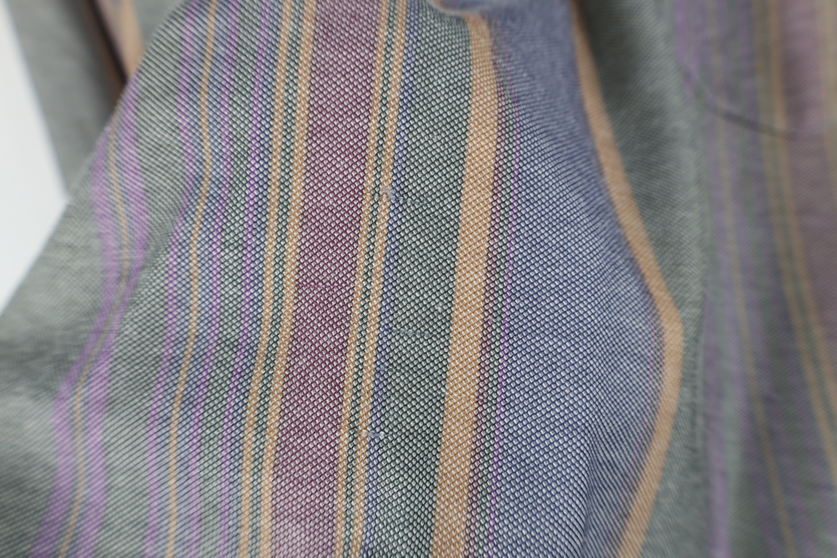 Vintage Vintage 90s Streetwear Striped Baggy Fit Golf Polo Shirt Size US XL / EU 56 / 4 - 6 Thumbnail