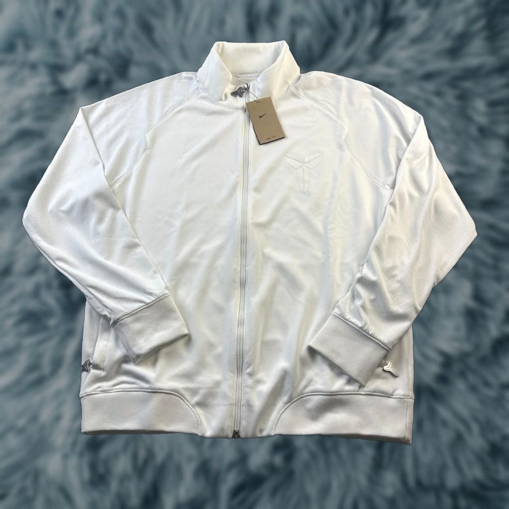 Nike Jacket Kobe Bryant White Mens LT Large Tall Full Zip Halo Track