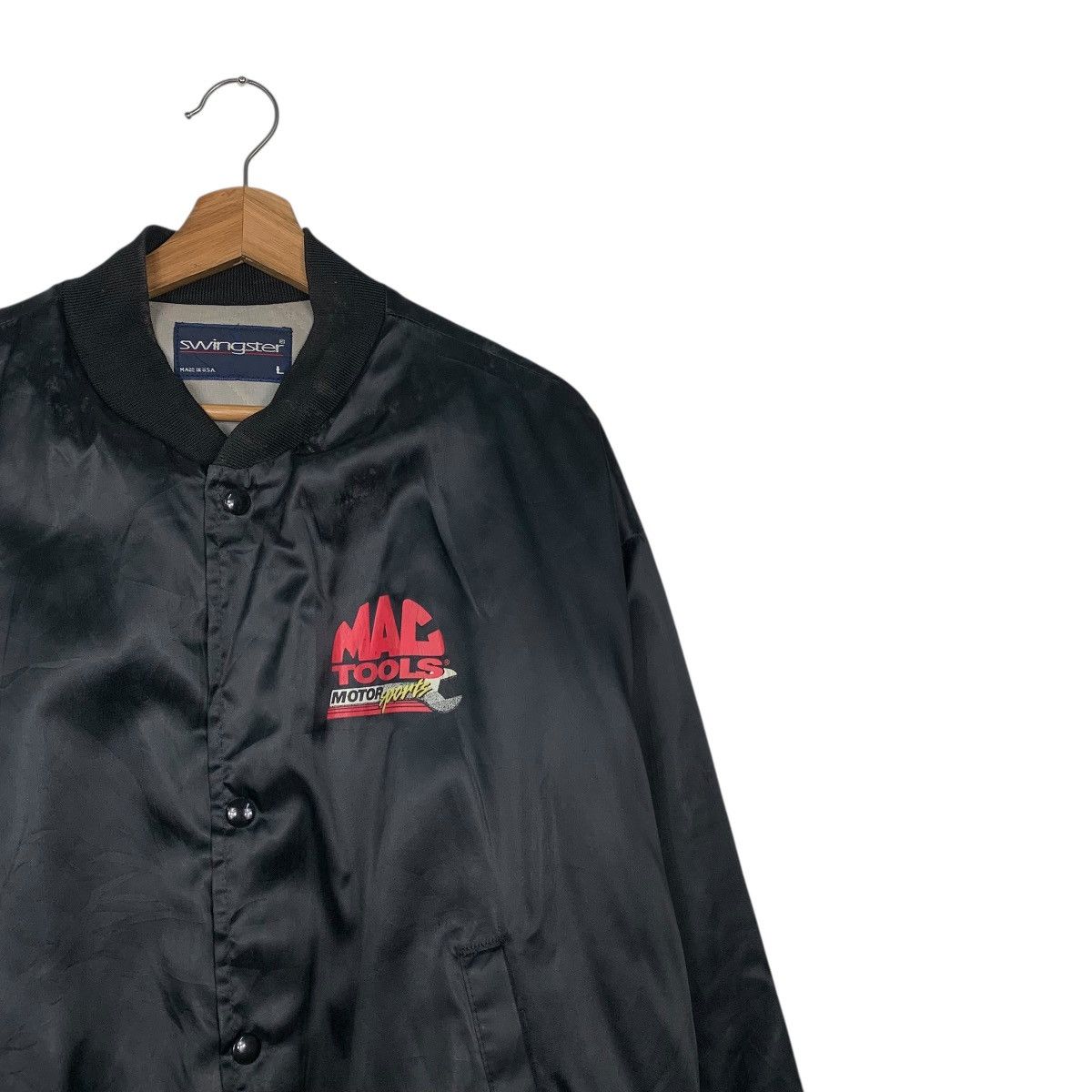Vintage Vintage Mac Tools Motorsports Light Jacket Size US L / EU 52-54 / 3 - 6 Thumbnail