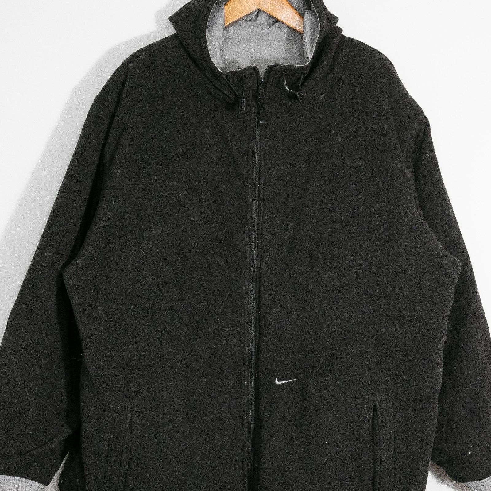 Nike Vintage Nike Reversible Windbreaker Jacket Mens 2XL - Hooded Size US XXL / EU 58 / 5 - 11 Thumbnail