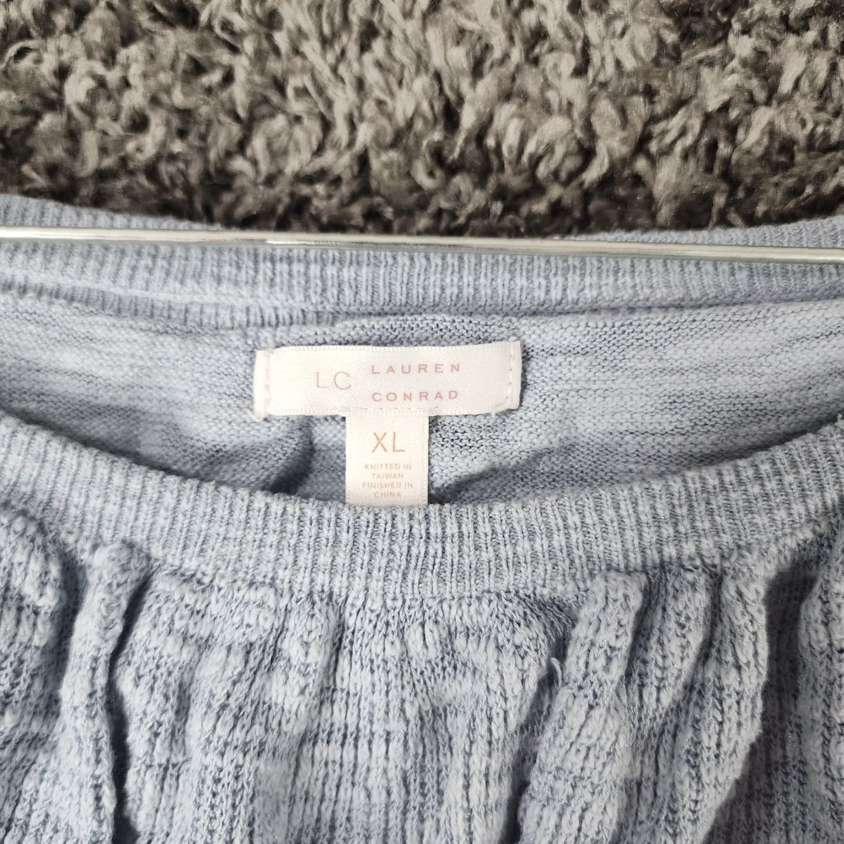 Vintage LC Lauren Conrad Sweater Womens Long Sleeve Blue Size XL Size XL / US 12-14 / IT 48-50 - 3 Thumbnail