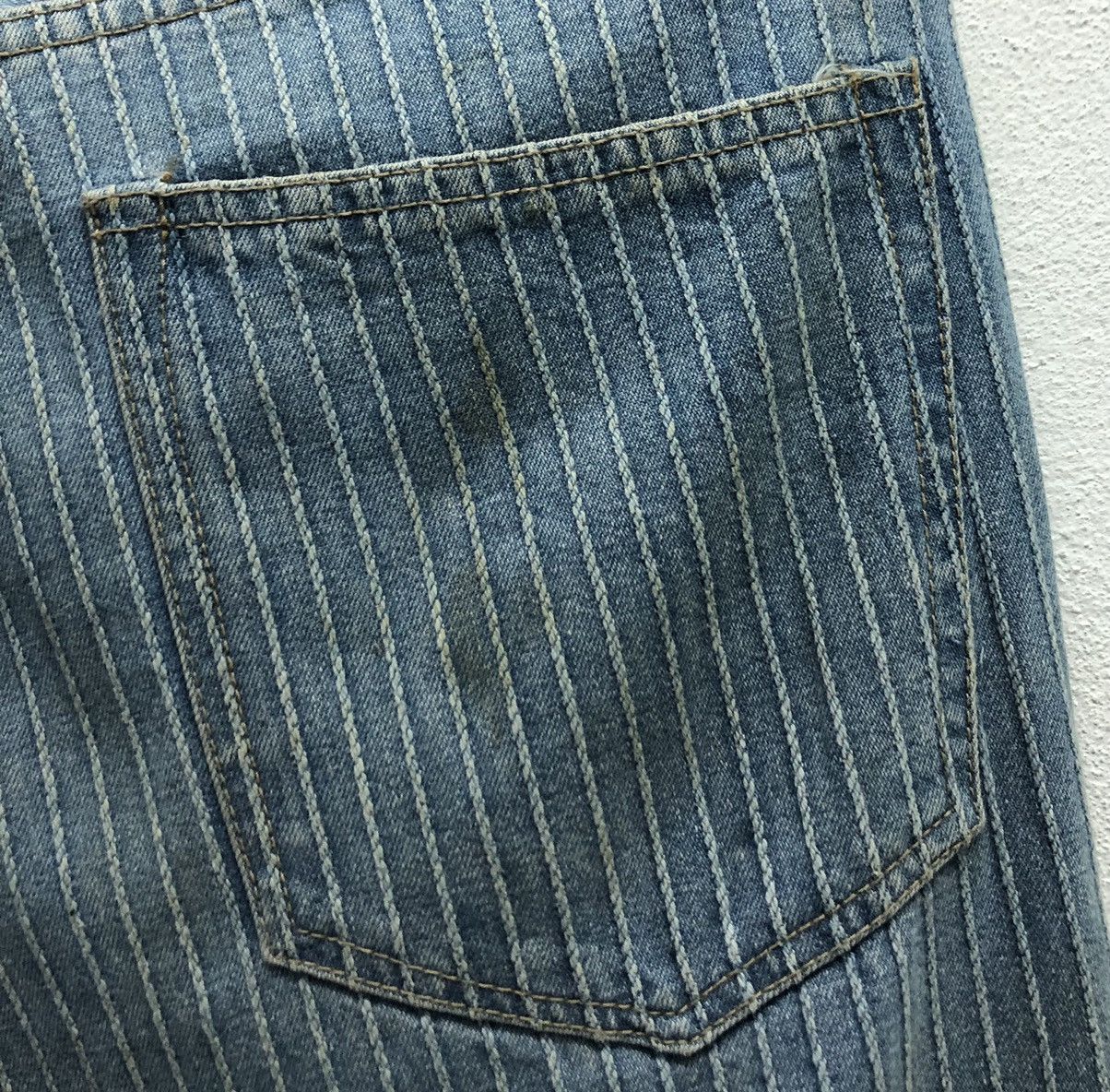 Japanese Brand Modern Vintage Blue Way Made In Japan Denim Pants Size US 32 / EU 48 - 10 Thumbnail
