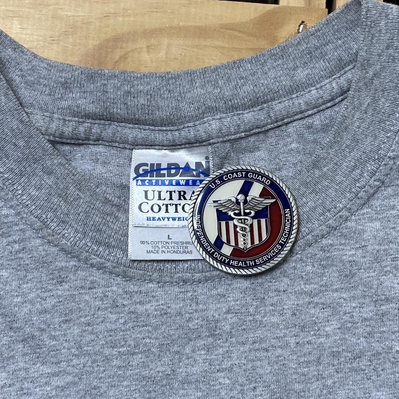 Gildan Vintage D.A.R.E. Gray Drug Education Tee Size Large Size US L / EU 52-54 / 3 - 3 Thumbnail
