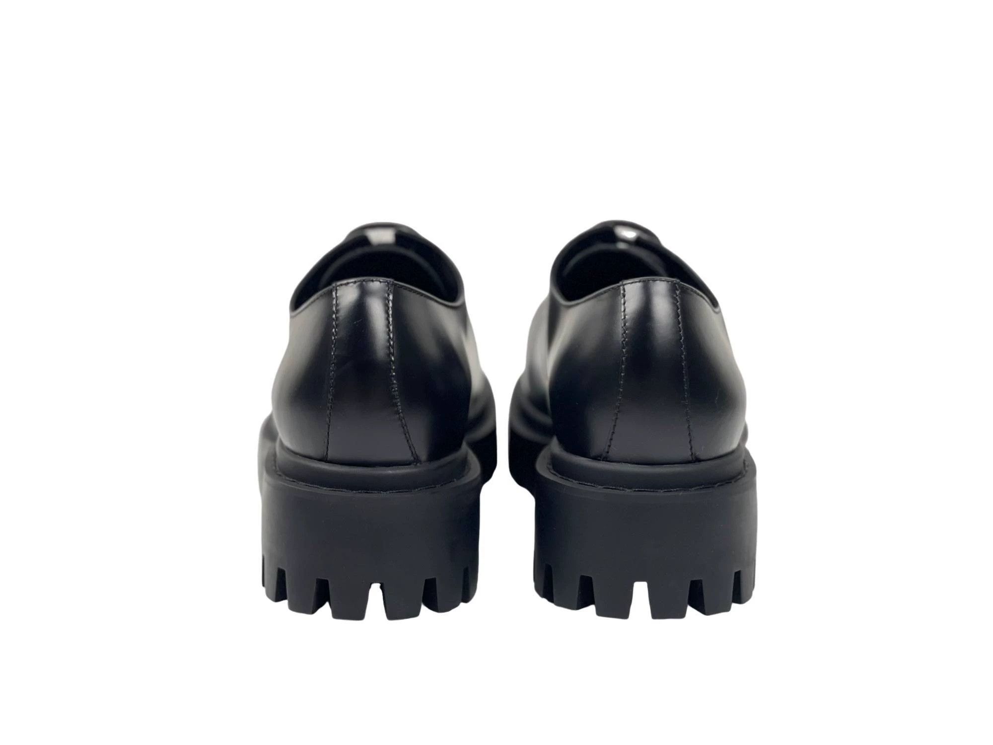 Balenciaga Balenciaga Sergent Classic Round Toe Lace-Up Derby Size US 10 / EU 43 - 4 Thumbnail