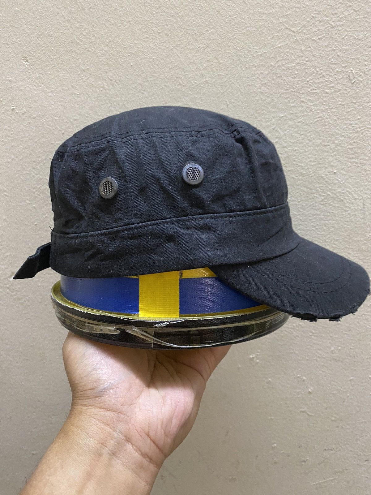 Hysteric Glamour × If Six Was Nine × Le Grande Bleu (L.G.B.) 2000s cadet hat distressed y2k style Size ONE SIZE - 3 Thumbnail