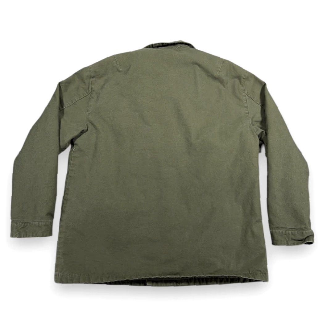 Gap VINTAGE Gap Jacket Military Shirt XL Green Canvas Cotton 90s Outdoor Army Lined Pockets Mens XL Size US XL / EU 56 / 4 - 3 Thumbnail