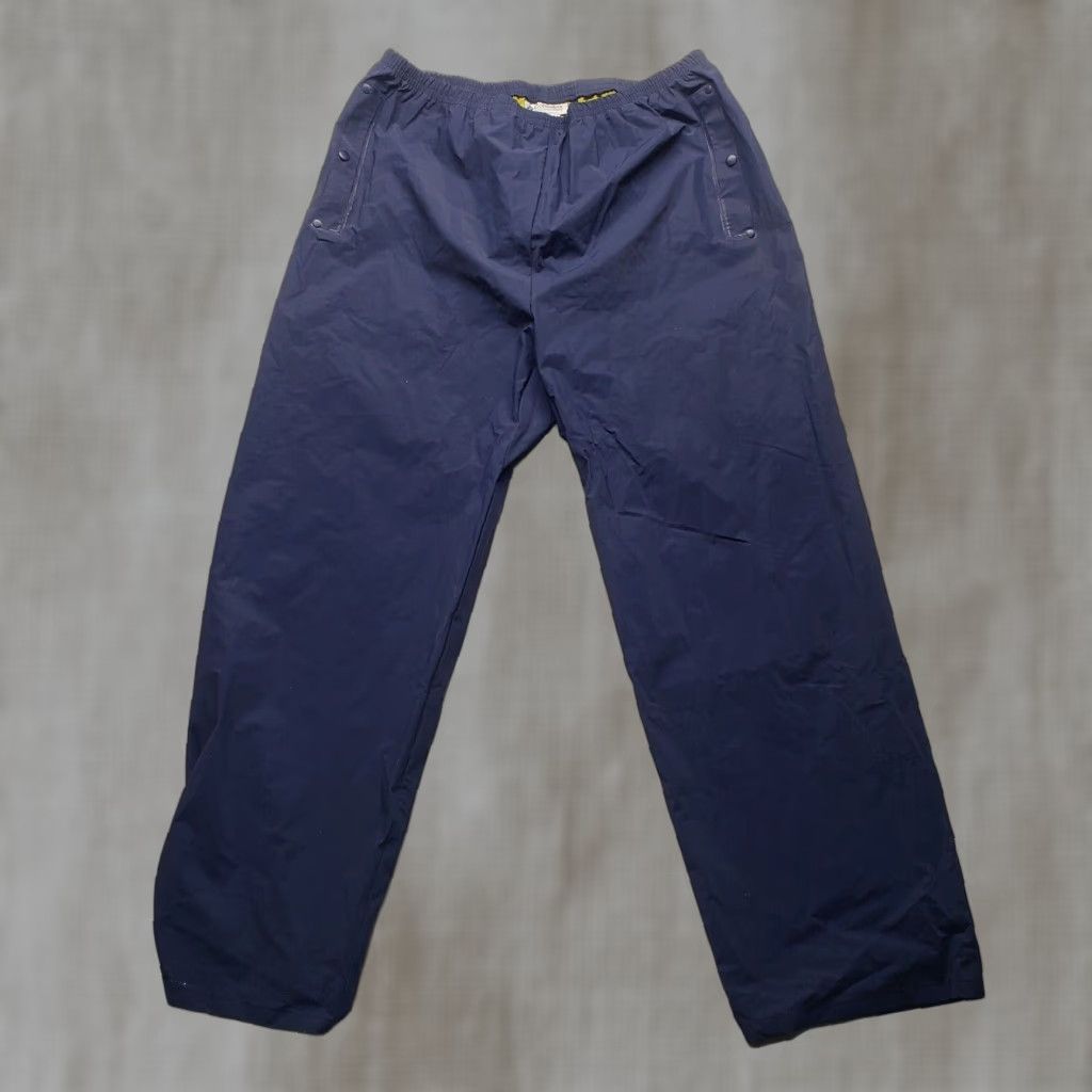 Vintage Columbia Snow Pants Mens 2XL XXL Blue Winter Adjustable Waist Ski Pants Mens Regular Snow Pants Size US 39 - 1 Thumbnail