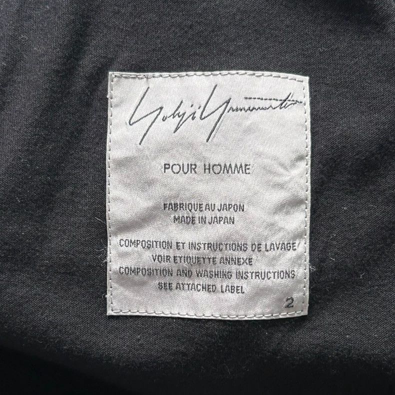 Yohji Yamamoto Yohji Yamamoto Yohji Yamamoto Black Double Layer Coat Size US M / EU 48-50 / 2 - 6 Thumbnail