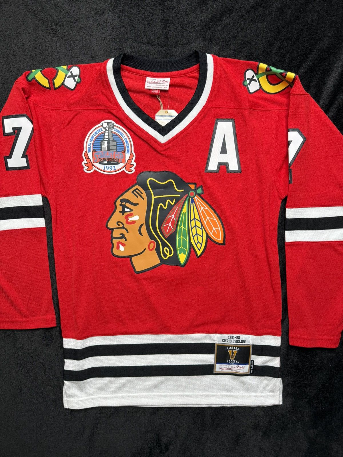 Mitchell & Ness Mitchell & Ness Chicago Blackhawks Chris Chelios 1991-92 Size US S / EU 44-46 / 1 - 2 Thumbnail