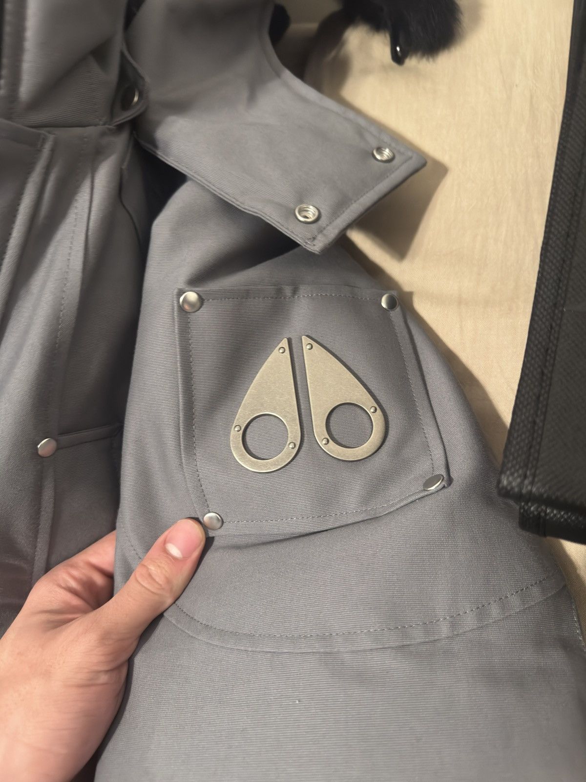 Moose Knuckles MOOSE KNUCKLE ORIGINAL SHEARLING TRIM STIRLING PARKA Size US S / EU 44-46 / 1 - 2 Thumbnail