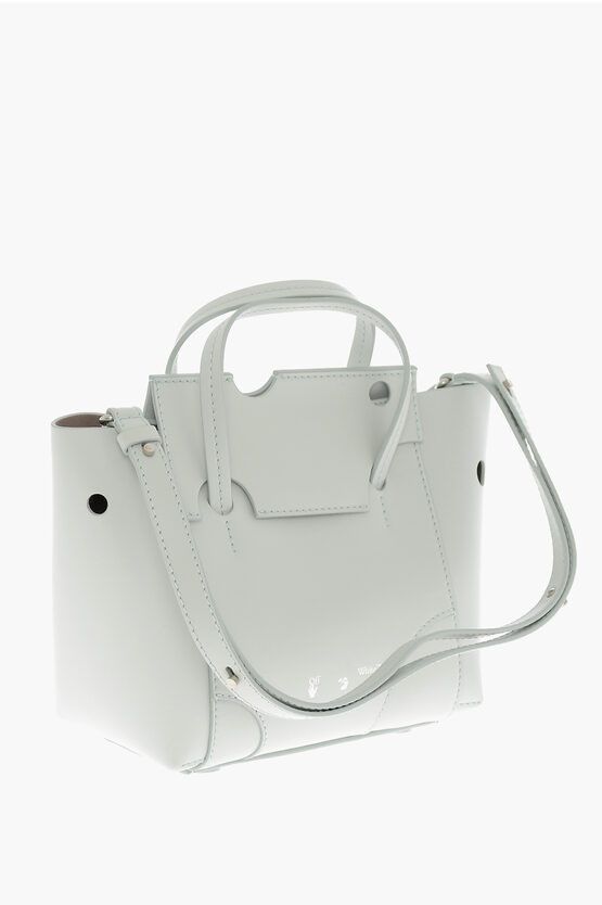 Off-White o1gr1nt0125 Size: OS / Burrow Tote 25 Bag in White Size ONE SIZE - 3 Thumbnail