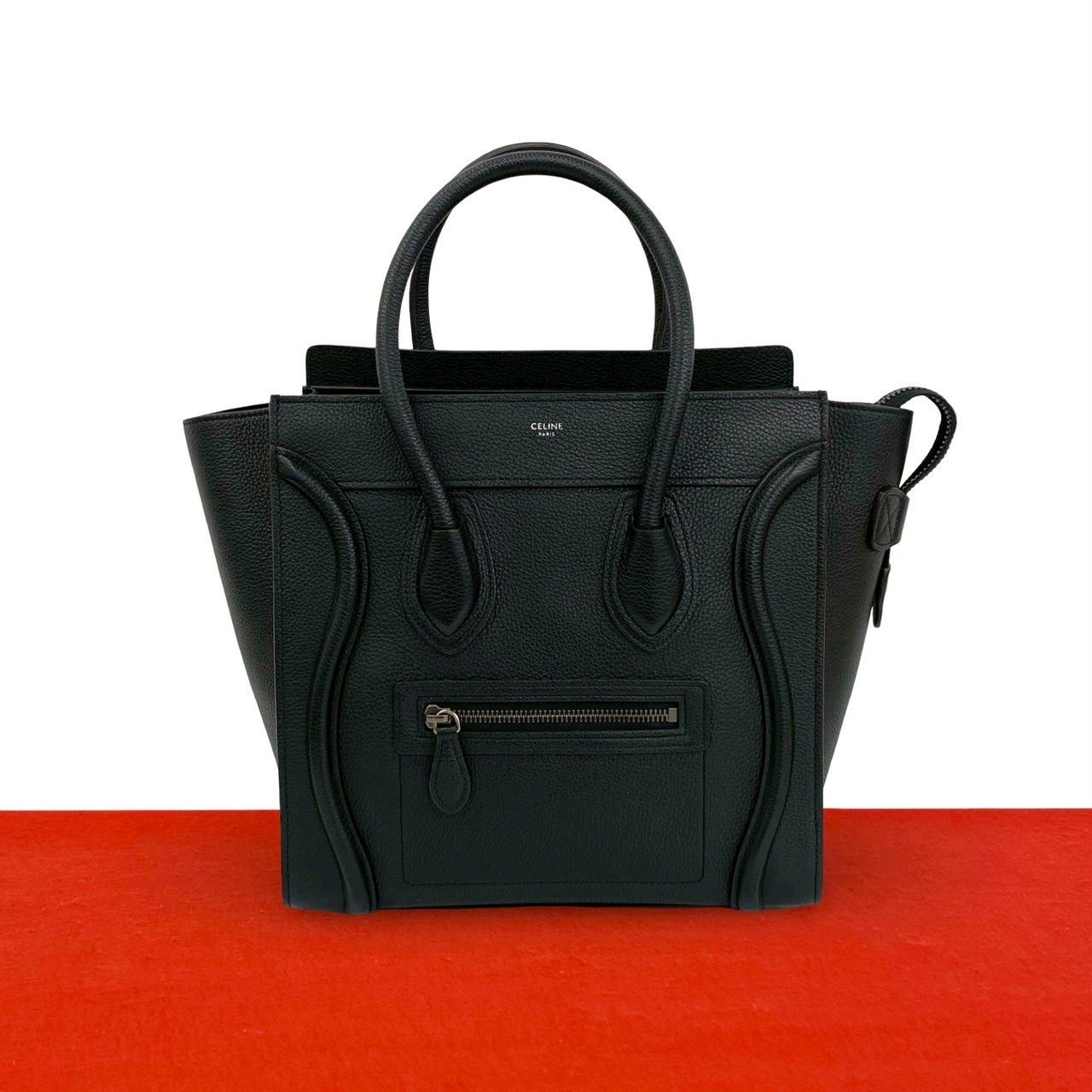 Celine Celine CELINE Luggage Micro Shopper Handbag Leather Handbag DUTY FREE for USA Size ONE SIZE - 1 Thumbnail