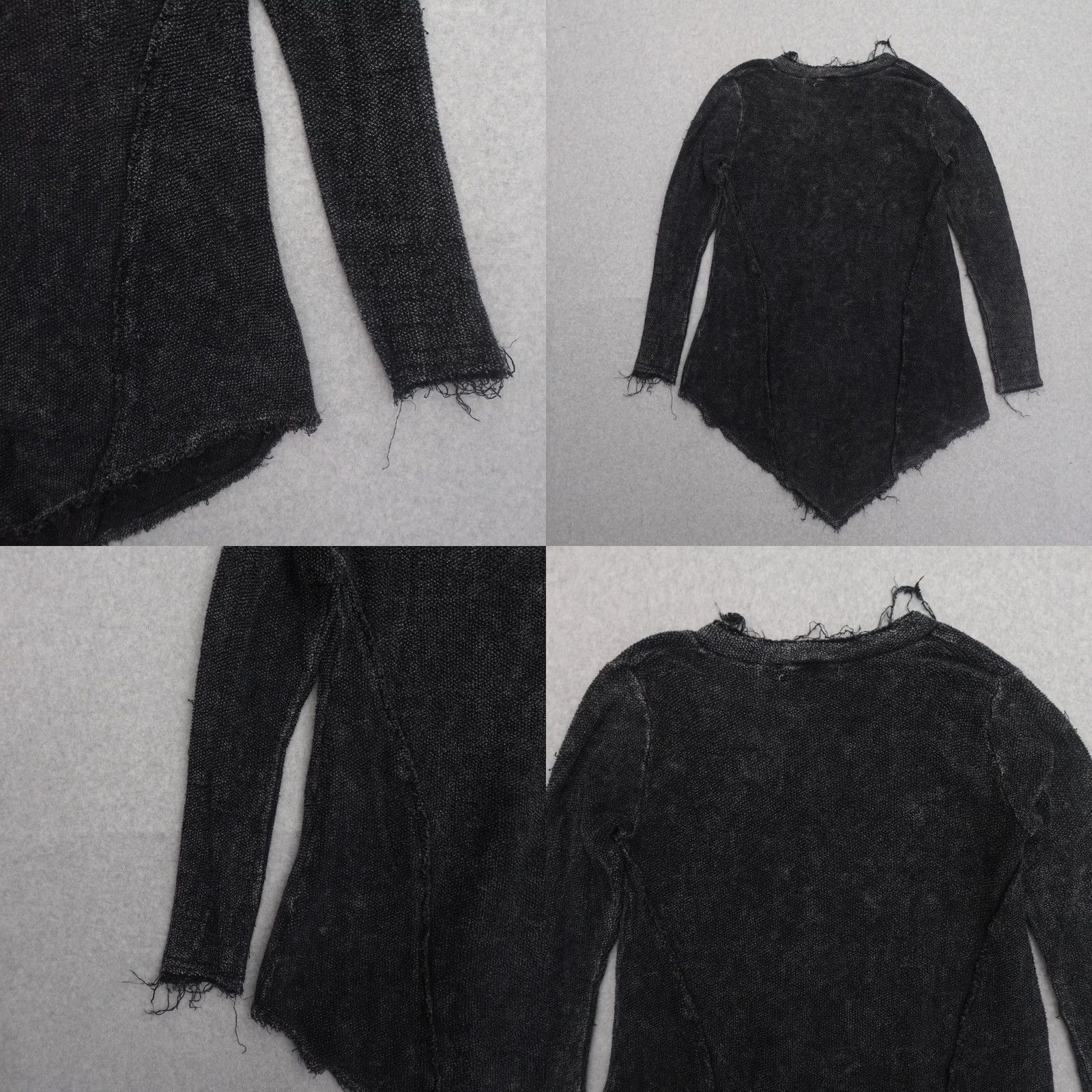 Anthropologie Anthropologie Staring at Stars Womens Pullover Size Small Distressed Gray Size S / US 4 / IT 40 - 8 Thumbnail