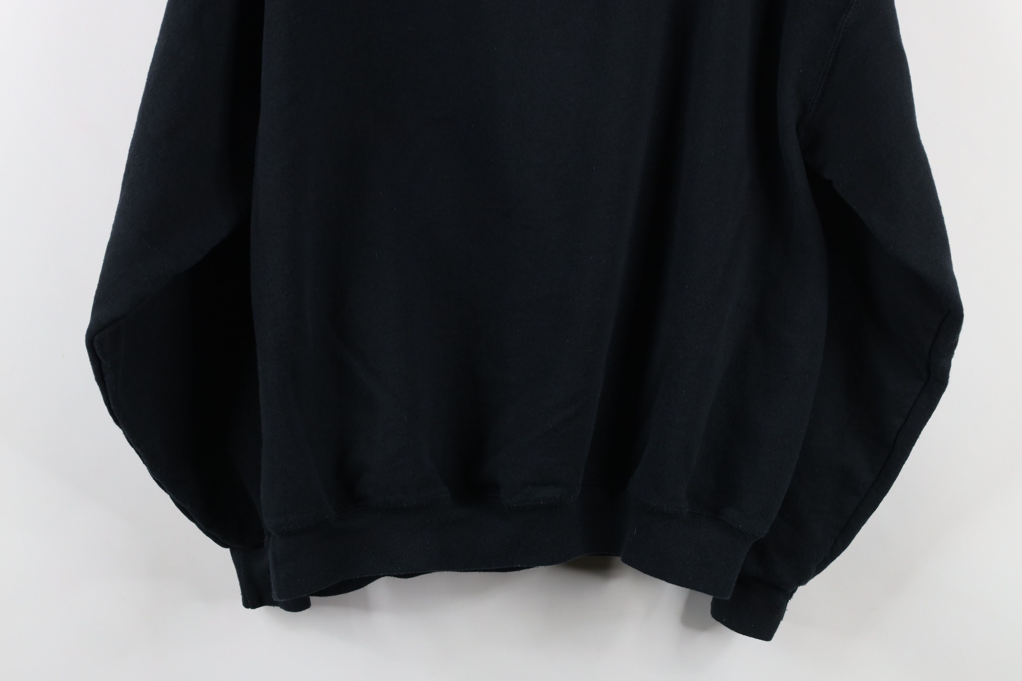 Vintage Vintage 90s Streetwear Halloween Pumpkin Sweatshirt Black Size US L / EU 52-54 / 3 - 11 Thumbnail