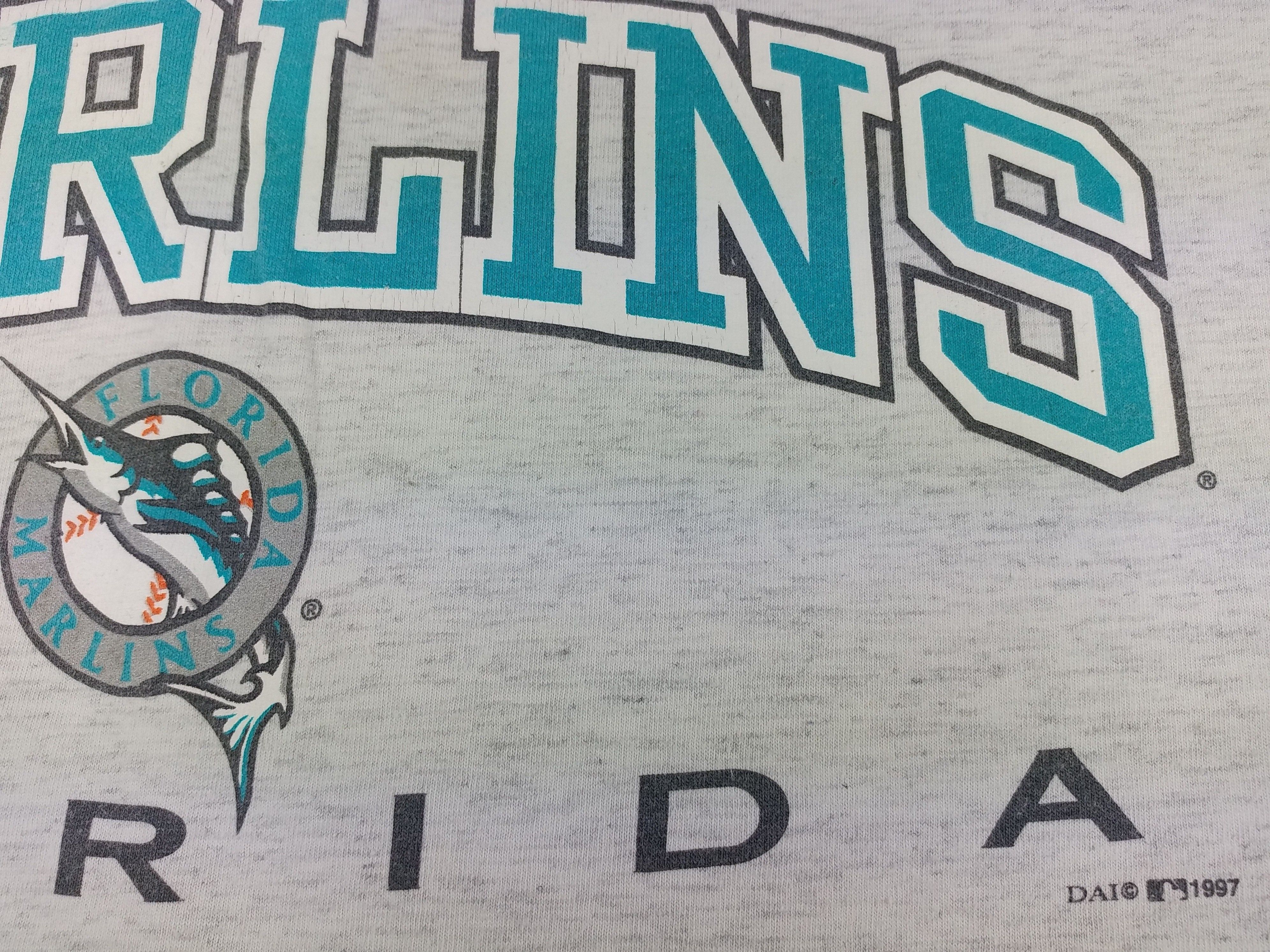 MLB MLB Florida Marlins t-shirt, 1997 vintage Miami Marlins XL Size US XL / EU 56 / 4 - 6 Thumbnail
