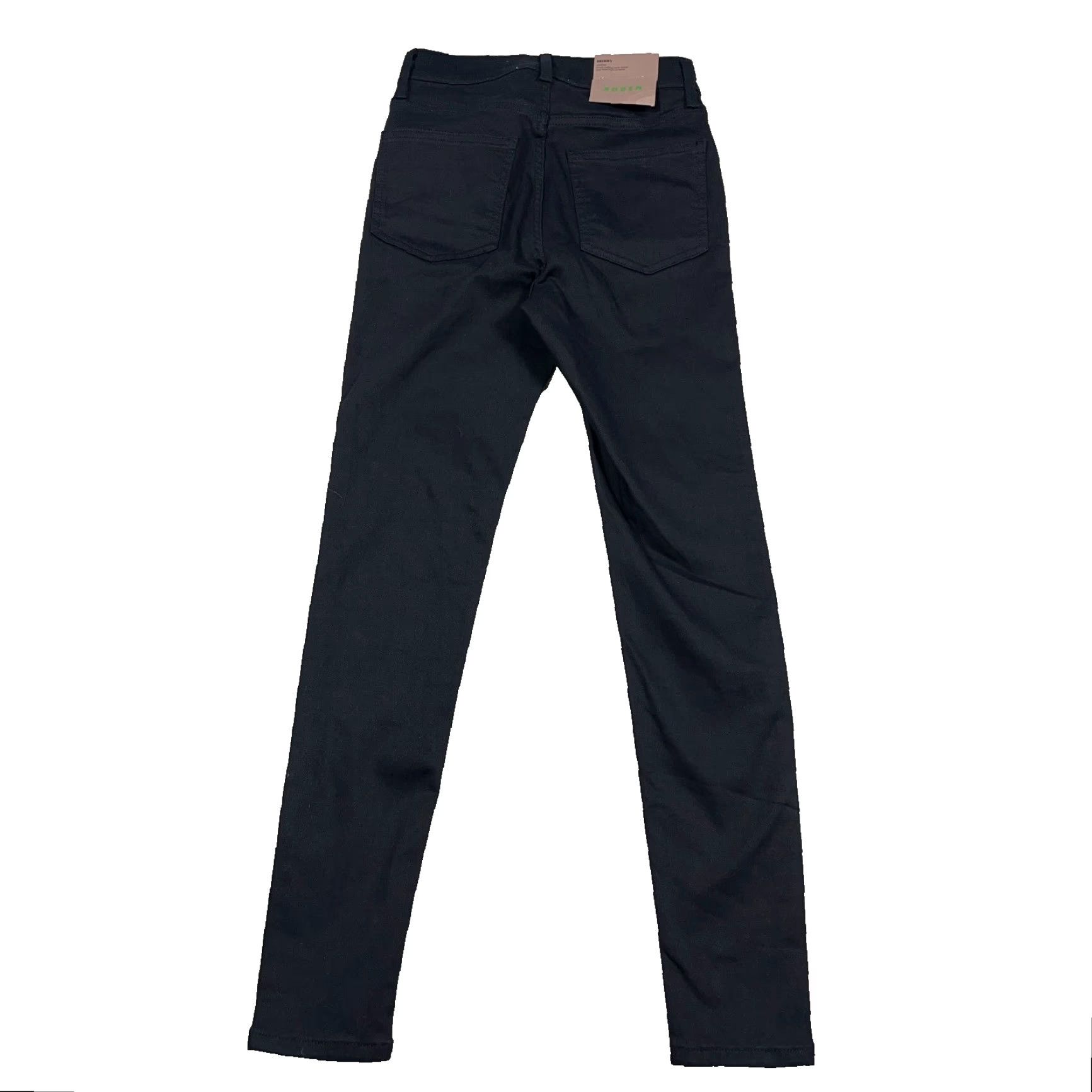 Boden Boden Skinny Jeans Women 28x32 Black High Rise Denim Stretch Jeans Slim 5-Pocket Charcoal Wash Size 28" / US 6 / IT 42 - 2 Thumbnail