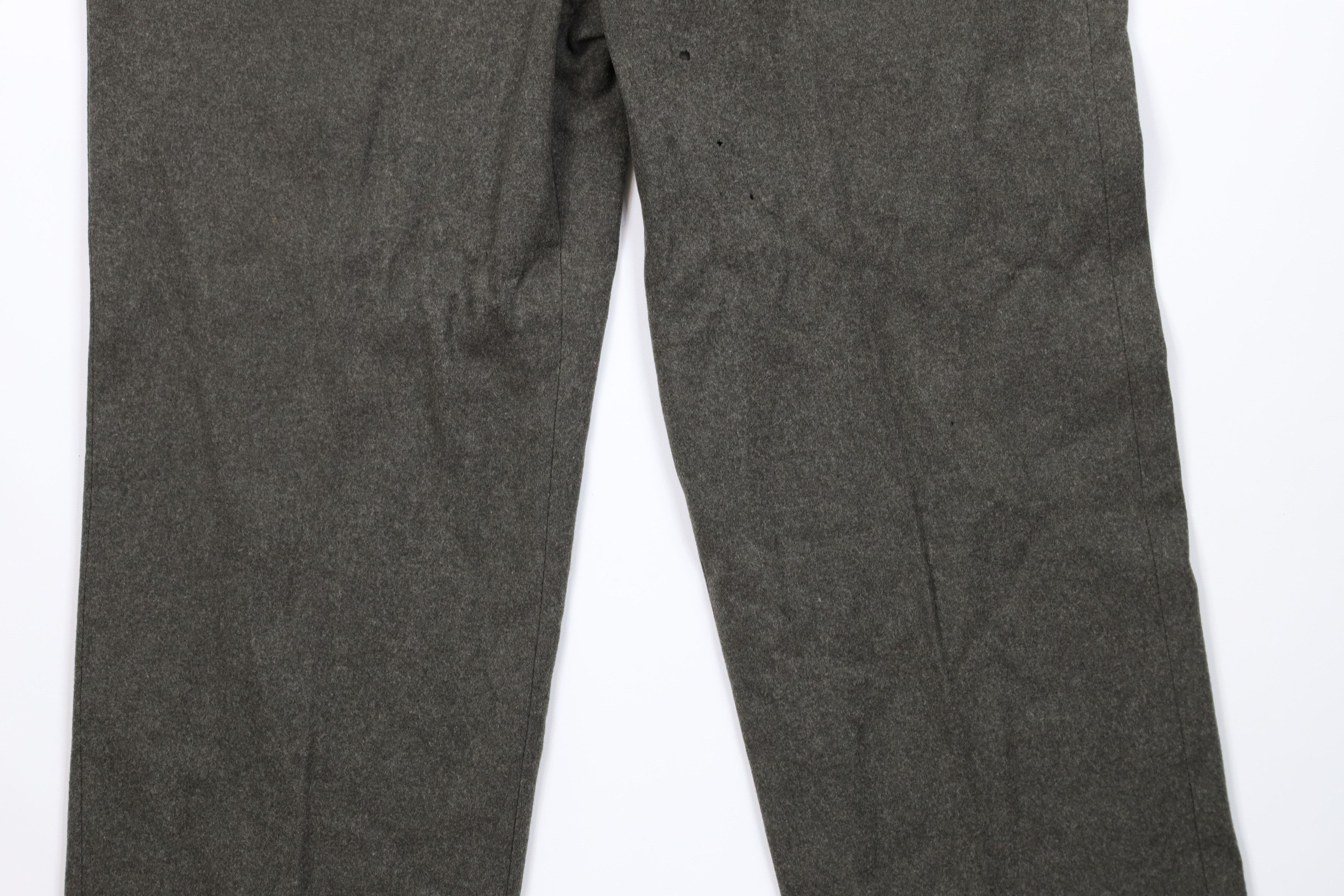 Vintage Vintage 40s 50s Military Heavyweight Fly Wool Pants USA Size US 36 / EU 52 - 3 Thumbnail