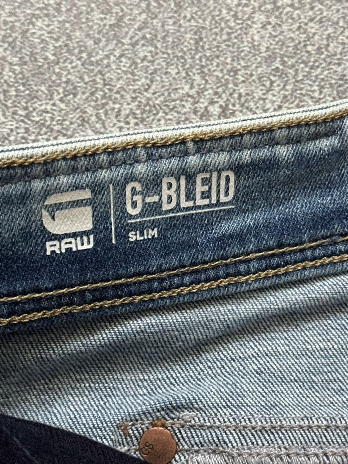 G-Star × Vintage G star raw 36/34 G-bleid slim denim pant trouser Jean chino Size US 36 / EU 52 - 14 Thumbnail