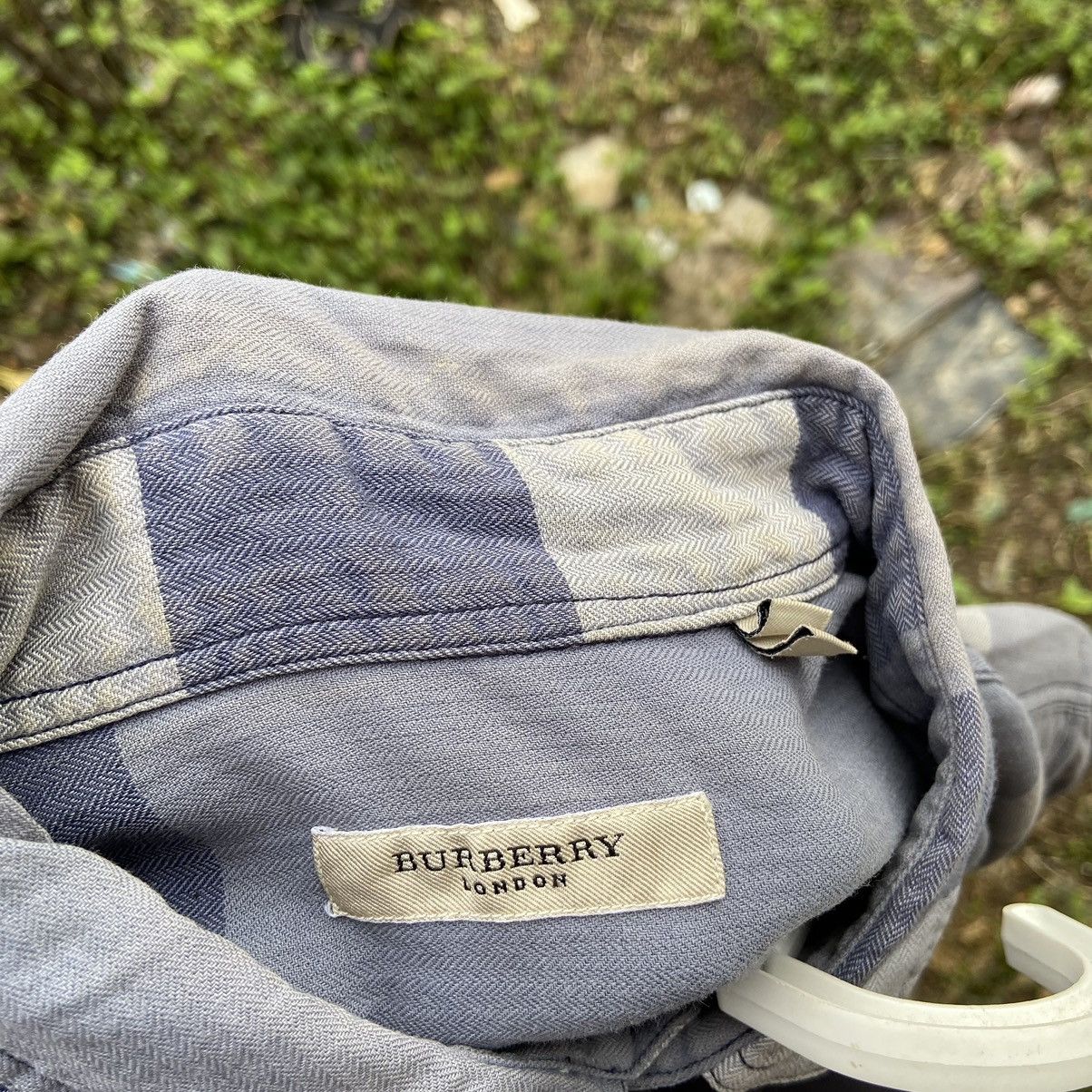 Burberry × Designer Burberry Checker Button Up shirt Size US M / EU 48-50 / 2 - 6 Thumbnail